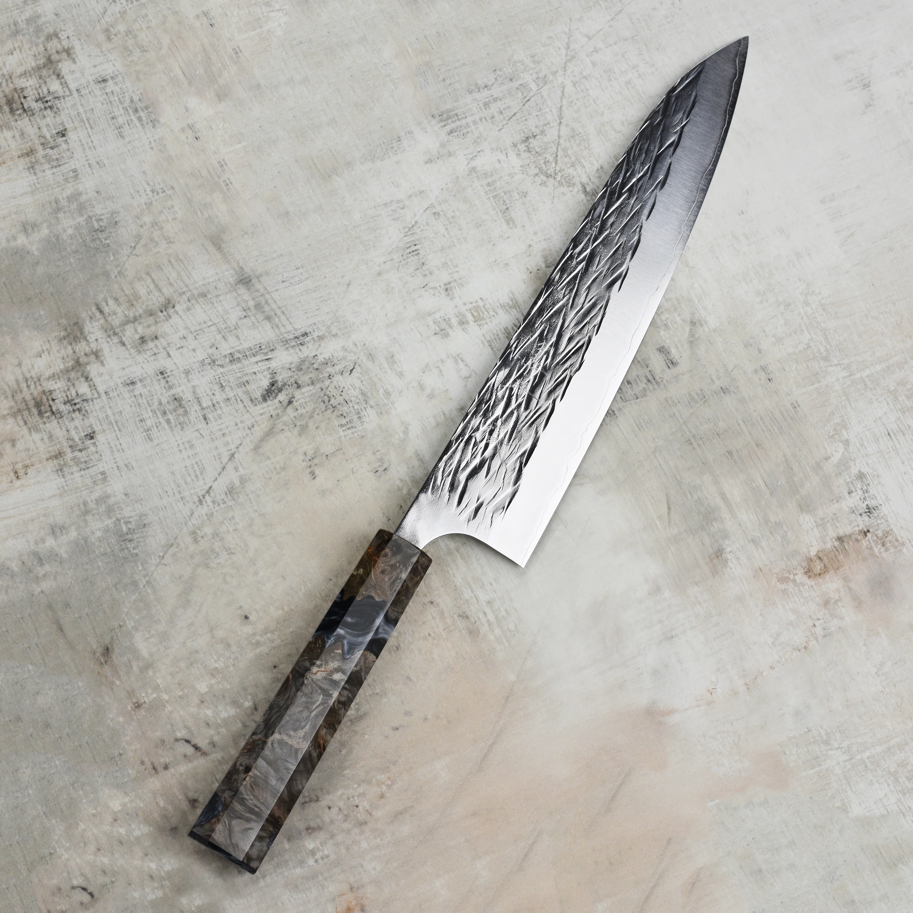 Kurosaki Sesame Forged 9.4" Gyuto - Image 4