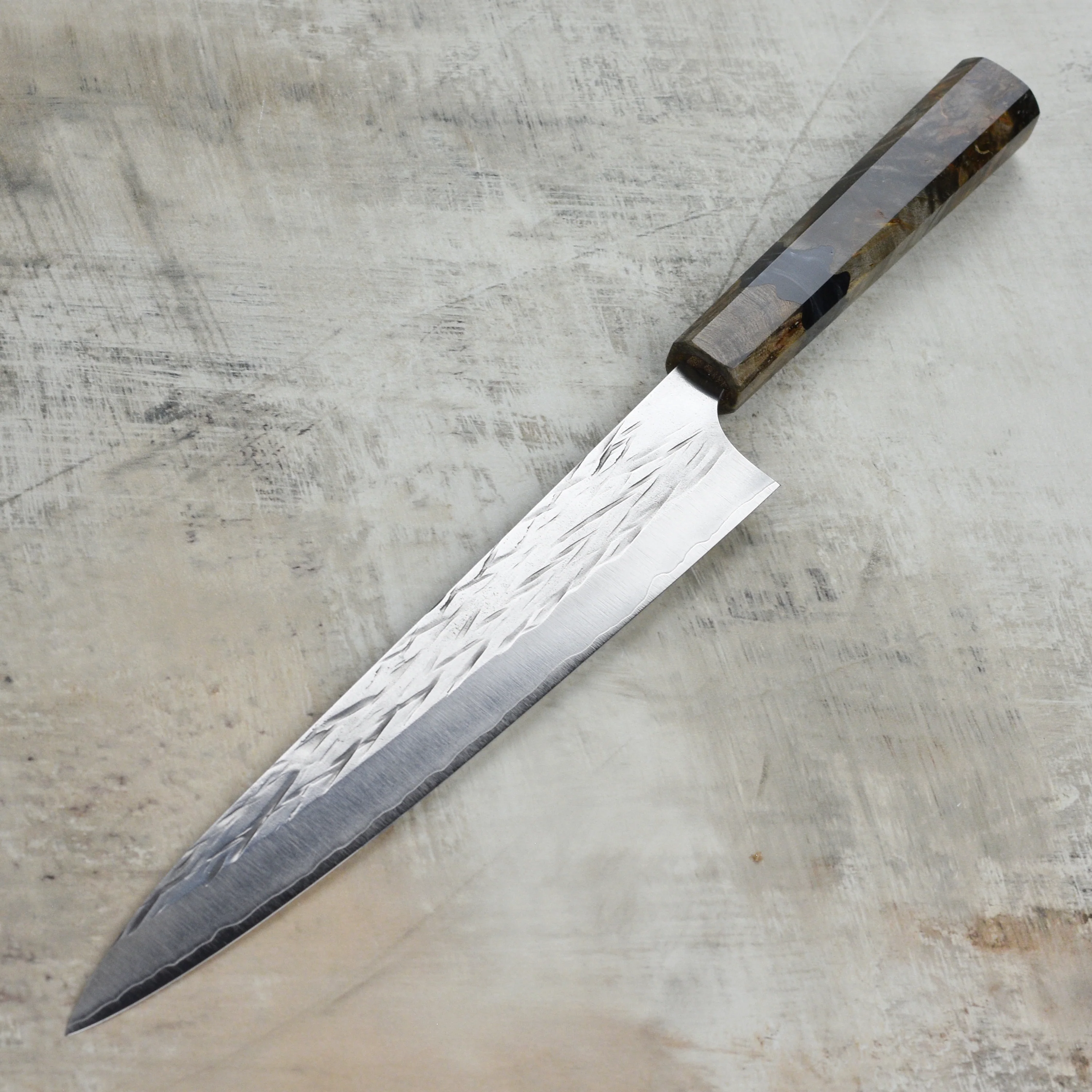 Kurosaki Sesame Forged 9.4" Sujihiki - Image 6