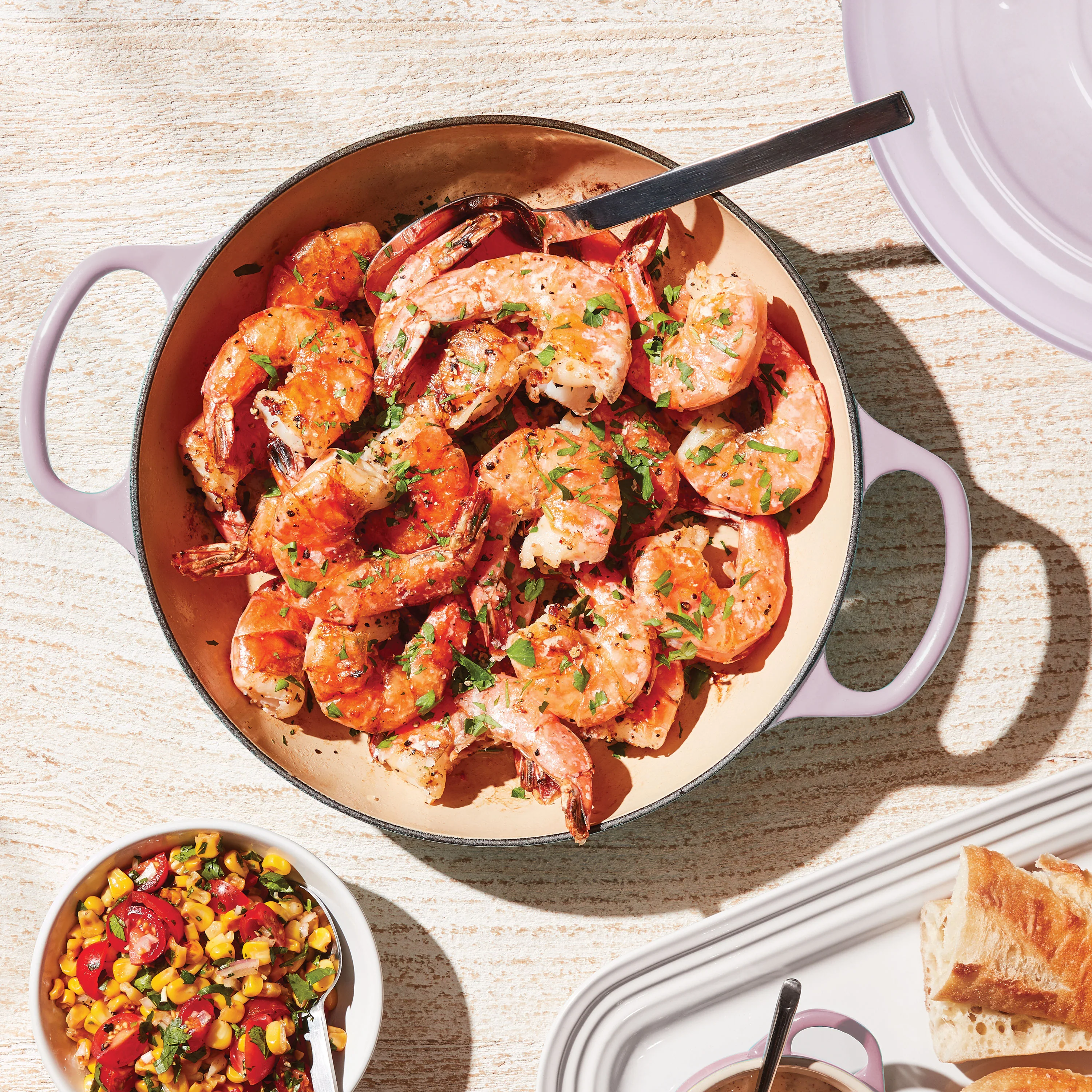 Le Creuset Signature Cast Iron 5-quart Shallot Braiser - Image 7