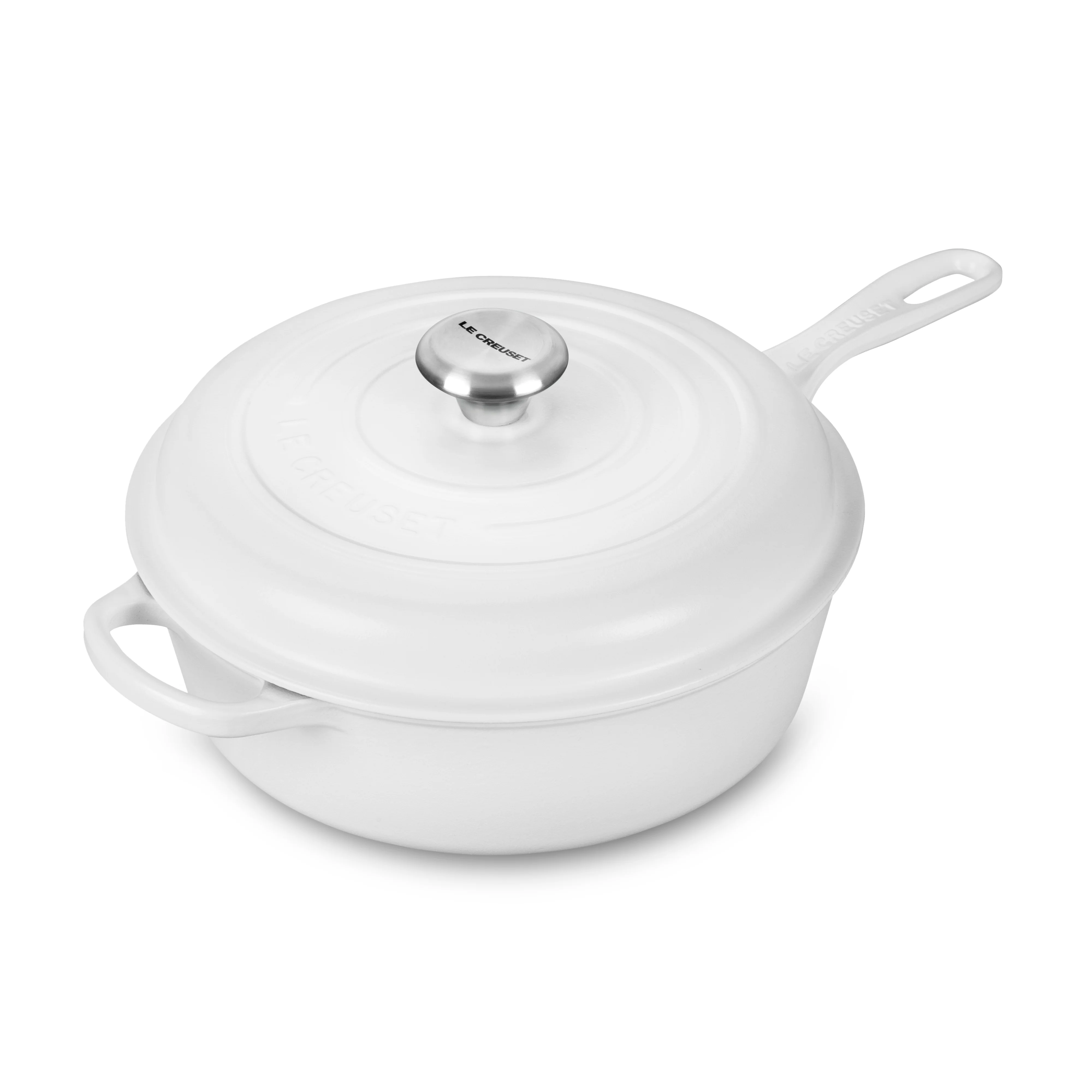 Le Creuset Signature Cast Iron 3.75-quart White Cassadou