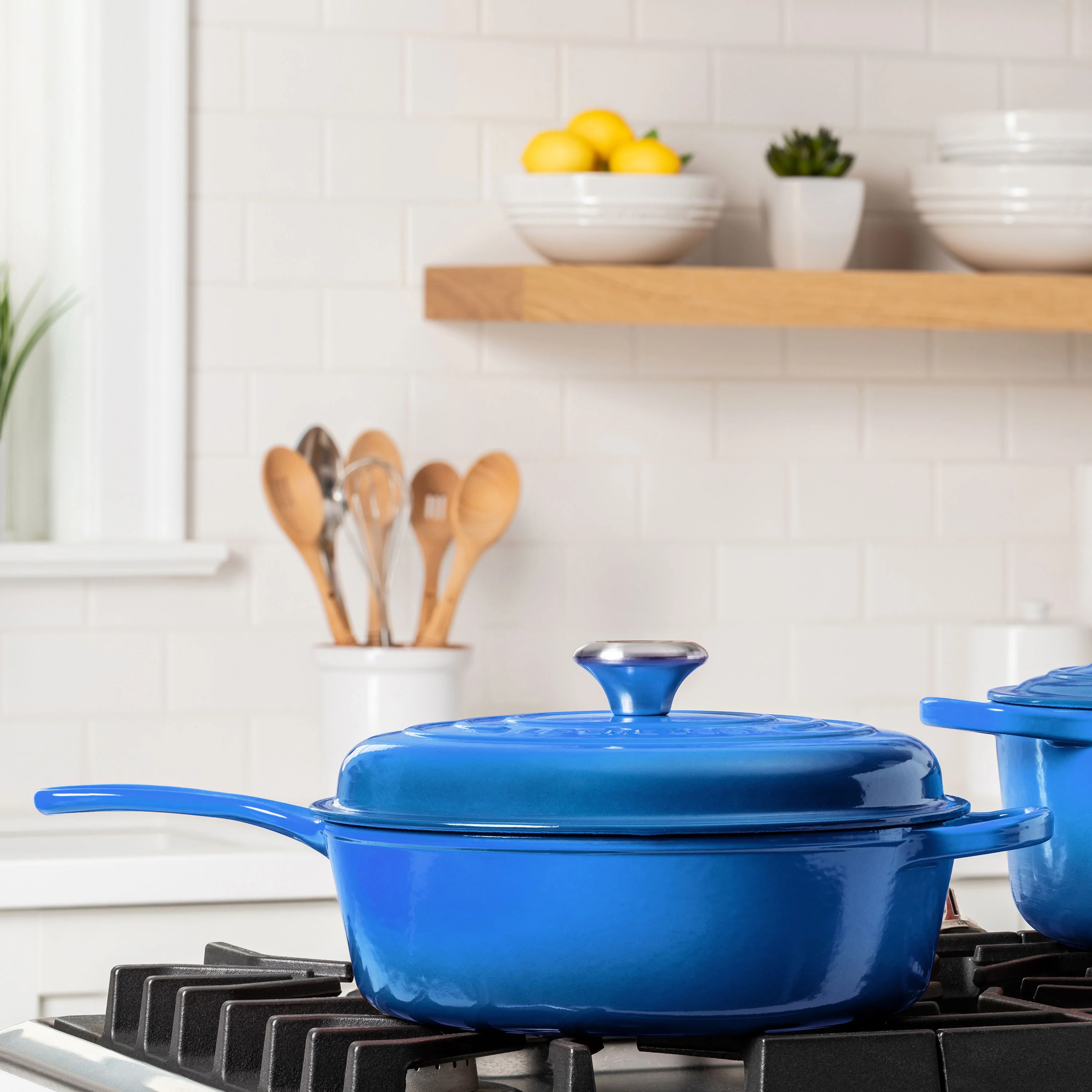 Le Creuset Signature Cast Iron 3.75-quart Marseille Cassadou - Image 3