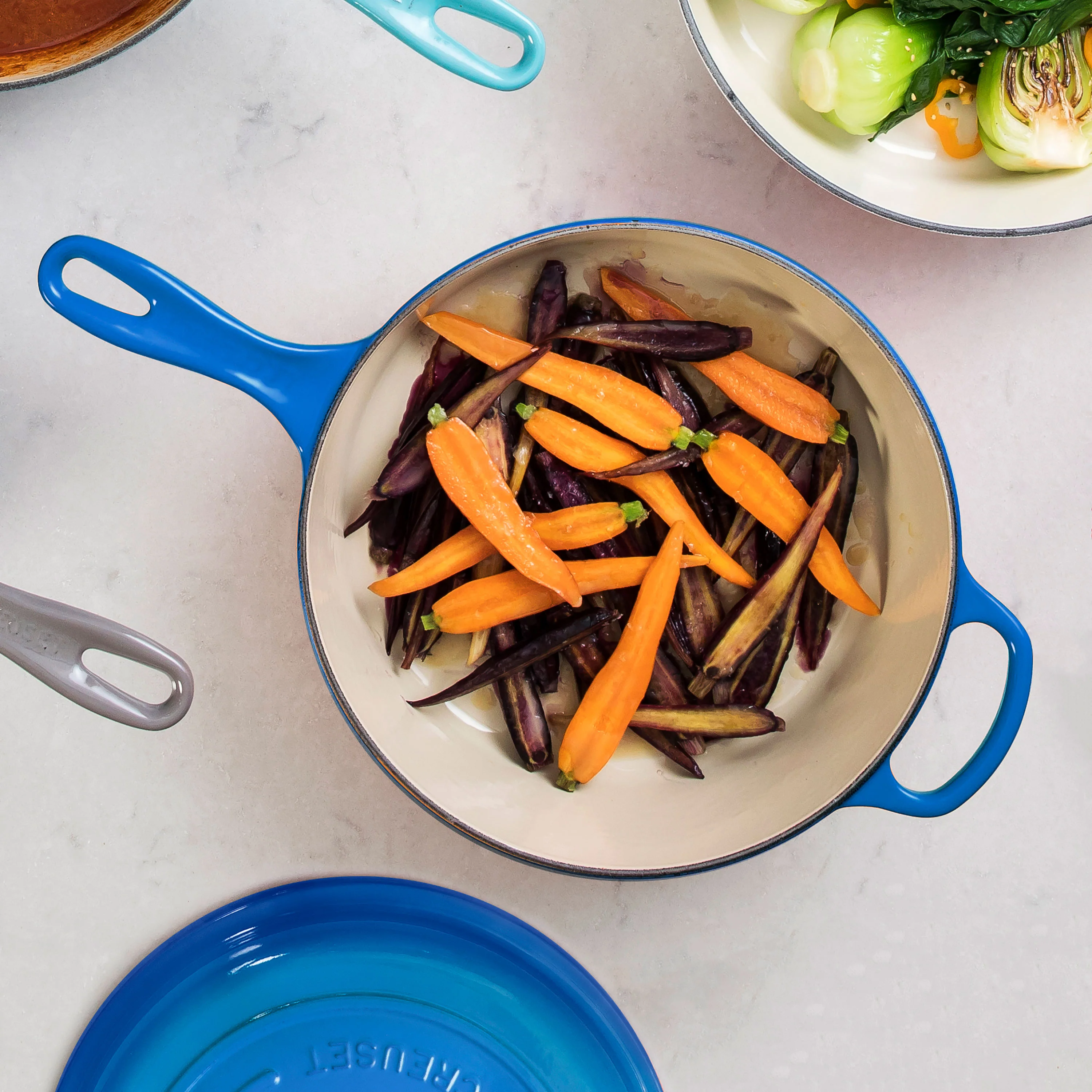 Le Creuset Signature Cast Iron 3.75-quart Marseille Cassadou - Image 5