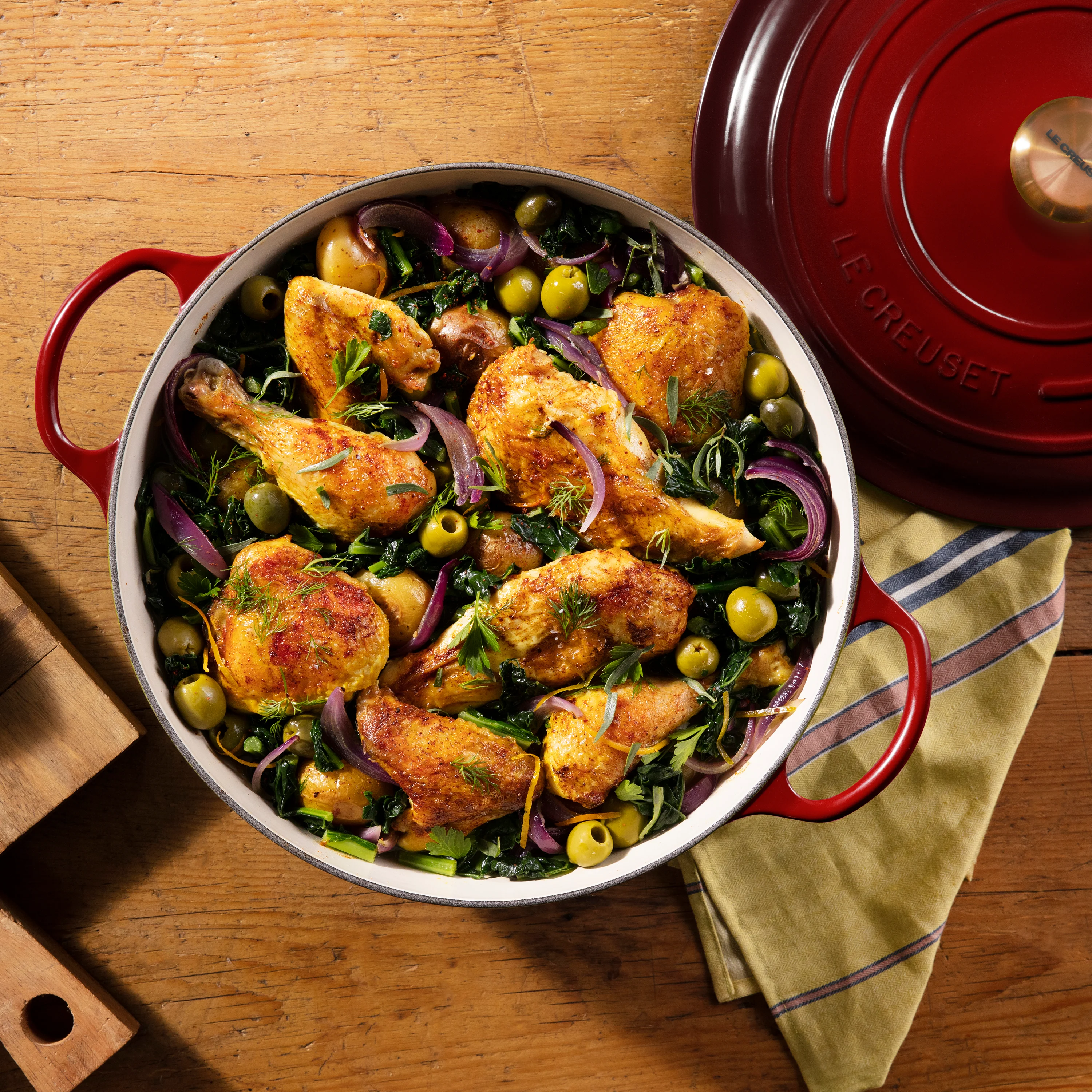 Le Creuset Signature Cast Iron 7.5-quart Rhone Chef's Oven - Image 5