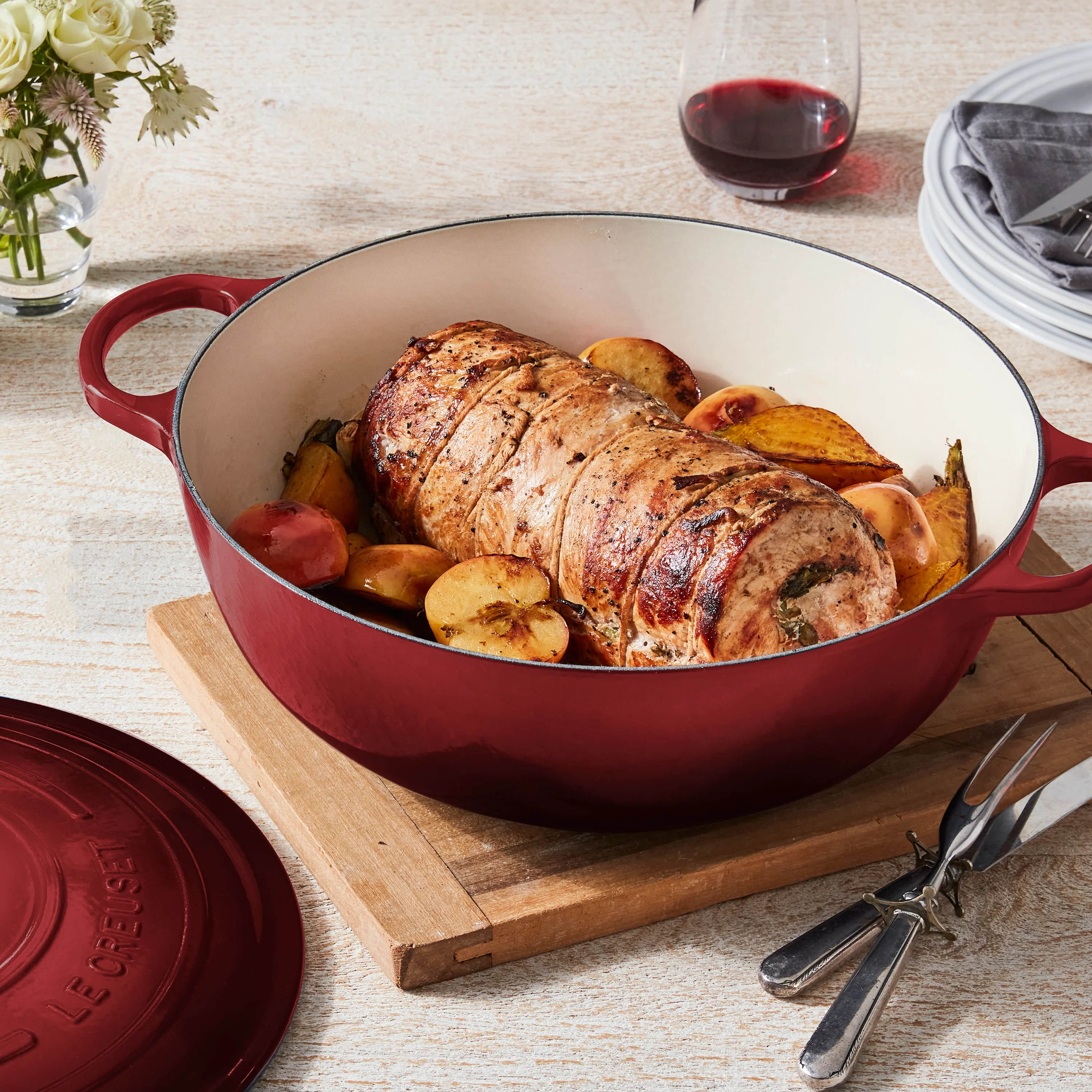 Le Creuset Signature Cast Iron 7.5-quart Rhone Chef's Oven - Image 7