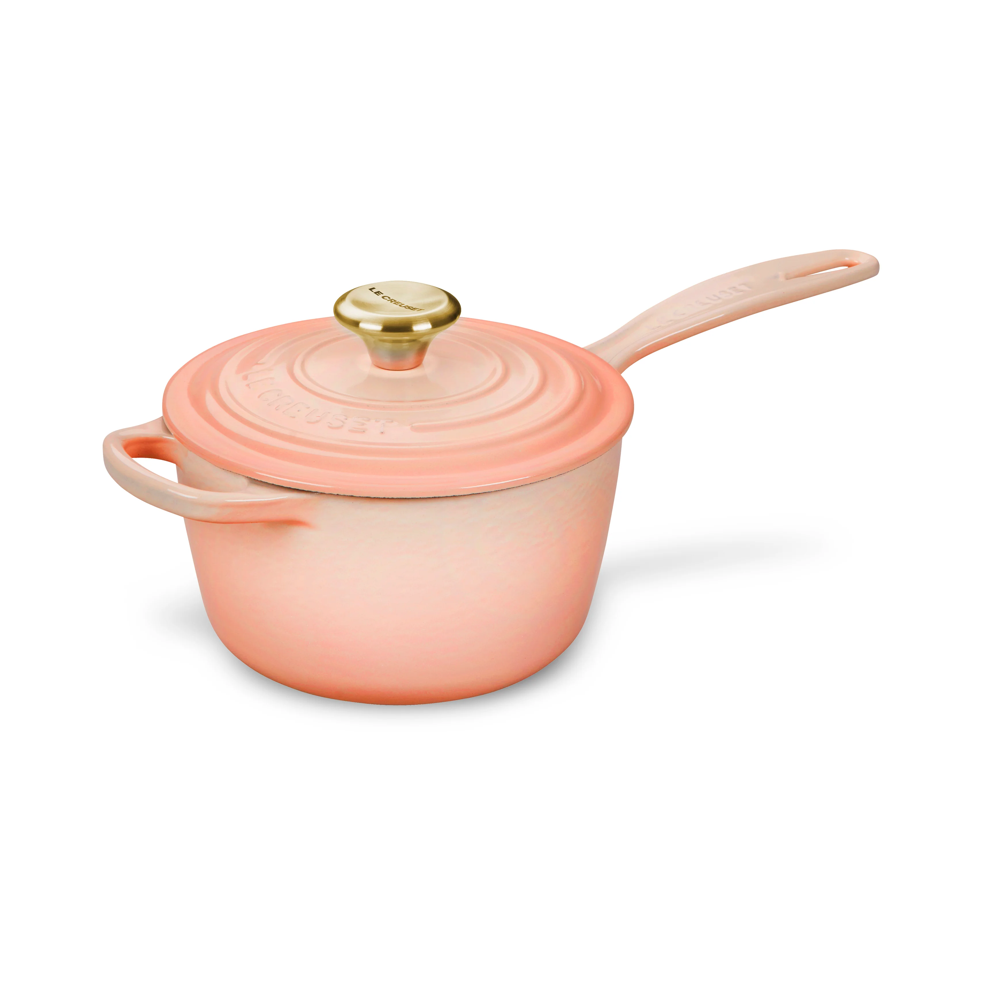Le Creuset Signature Cast Iron 1.75-quart Peche Saucepan
