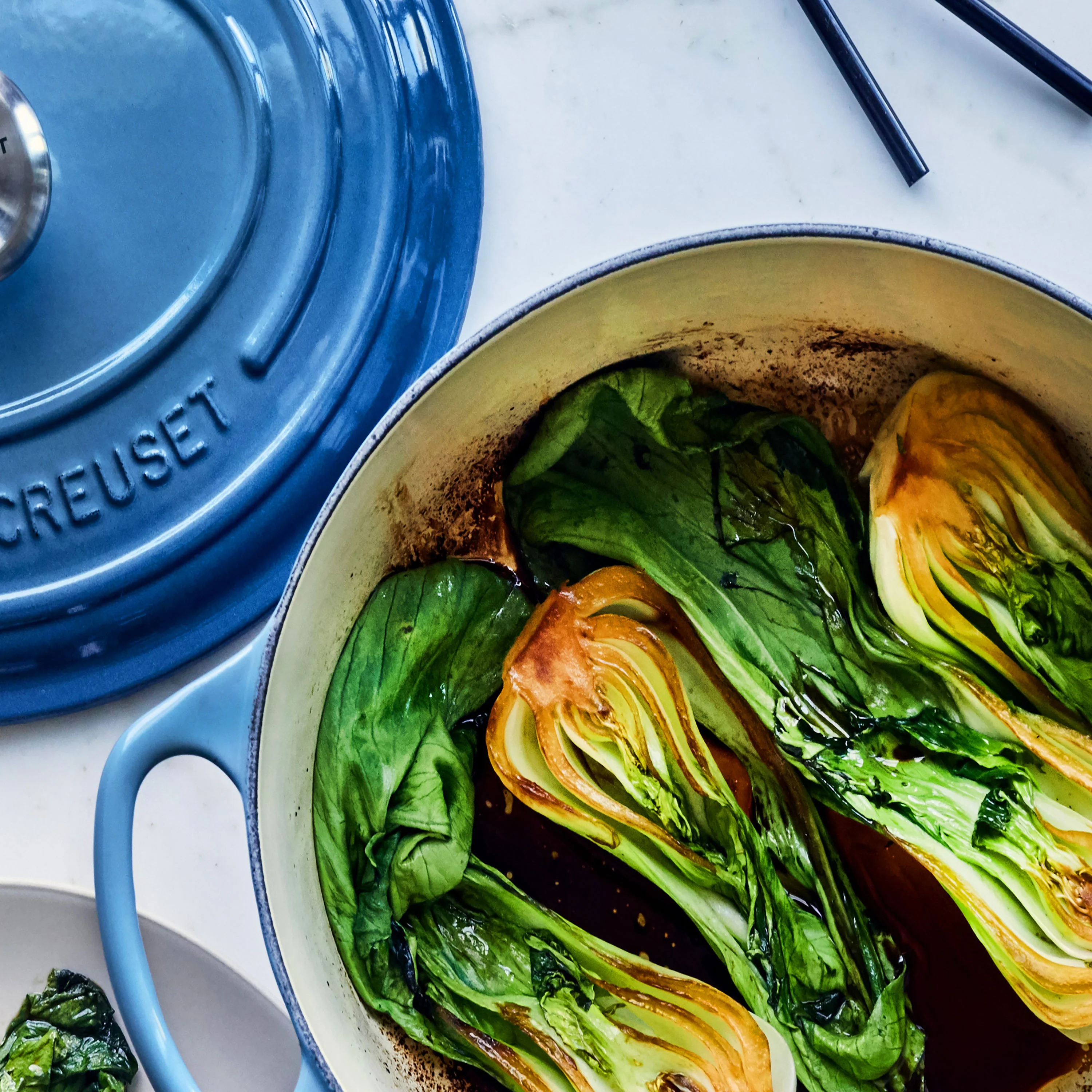 Le Creuset Signature Cast Iron 13.25-quart Marseille Round Dutch Oven - Image 5