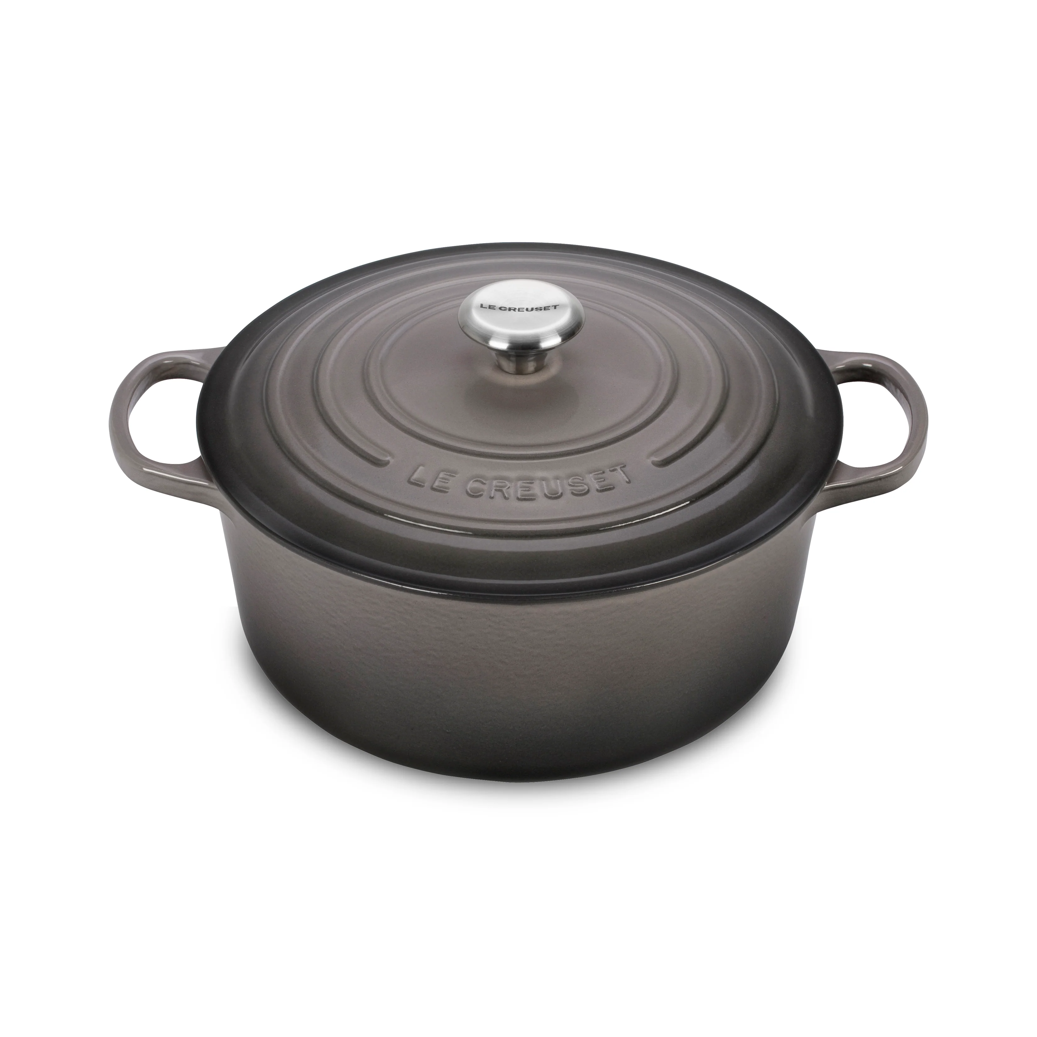 Le Creuset Signature Cast Iron 5.5-quart Oyster Round Dutch Oven