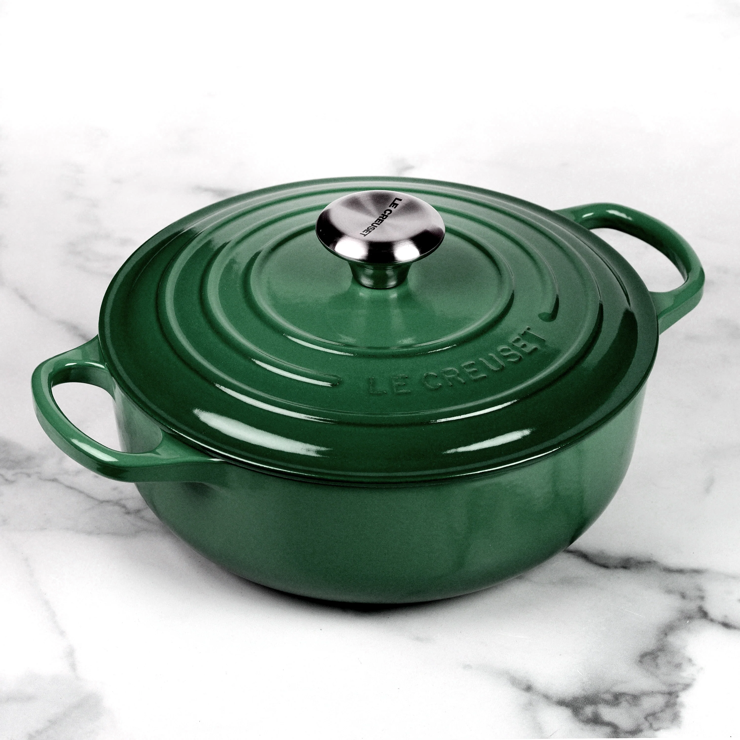 Le Creuset Signature Cast Iron 3.5-quart Artichaut Sauteuse Dutch Oven - Image 4