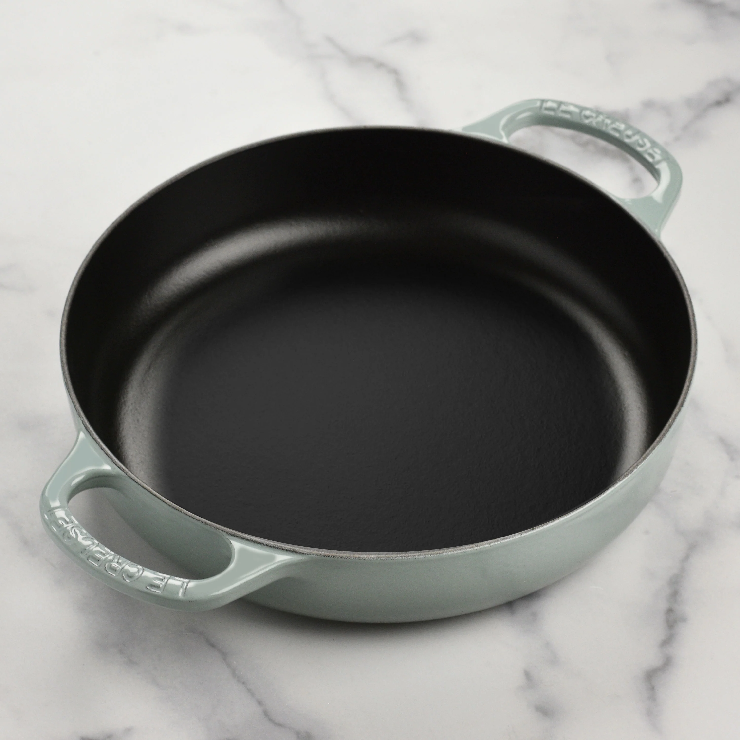 Le Creuset Signature Cast Iron 11" Sea Salt Everyday Pan - Image 4