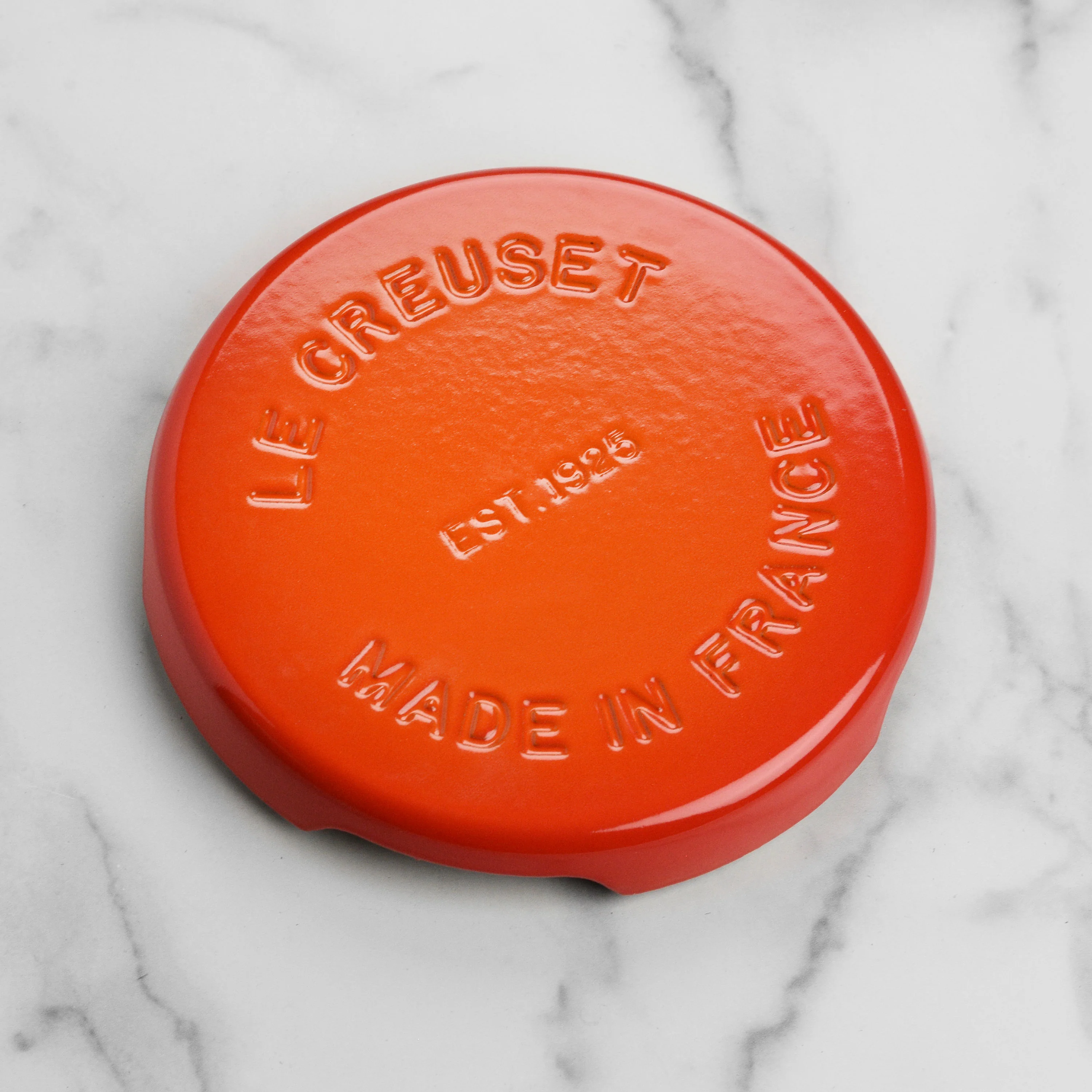 Le Creuset Signature Cast Iron 8.8" Flame Round Trivet - Image 3