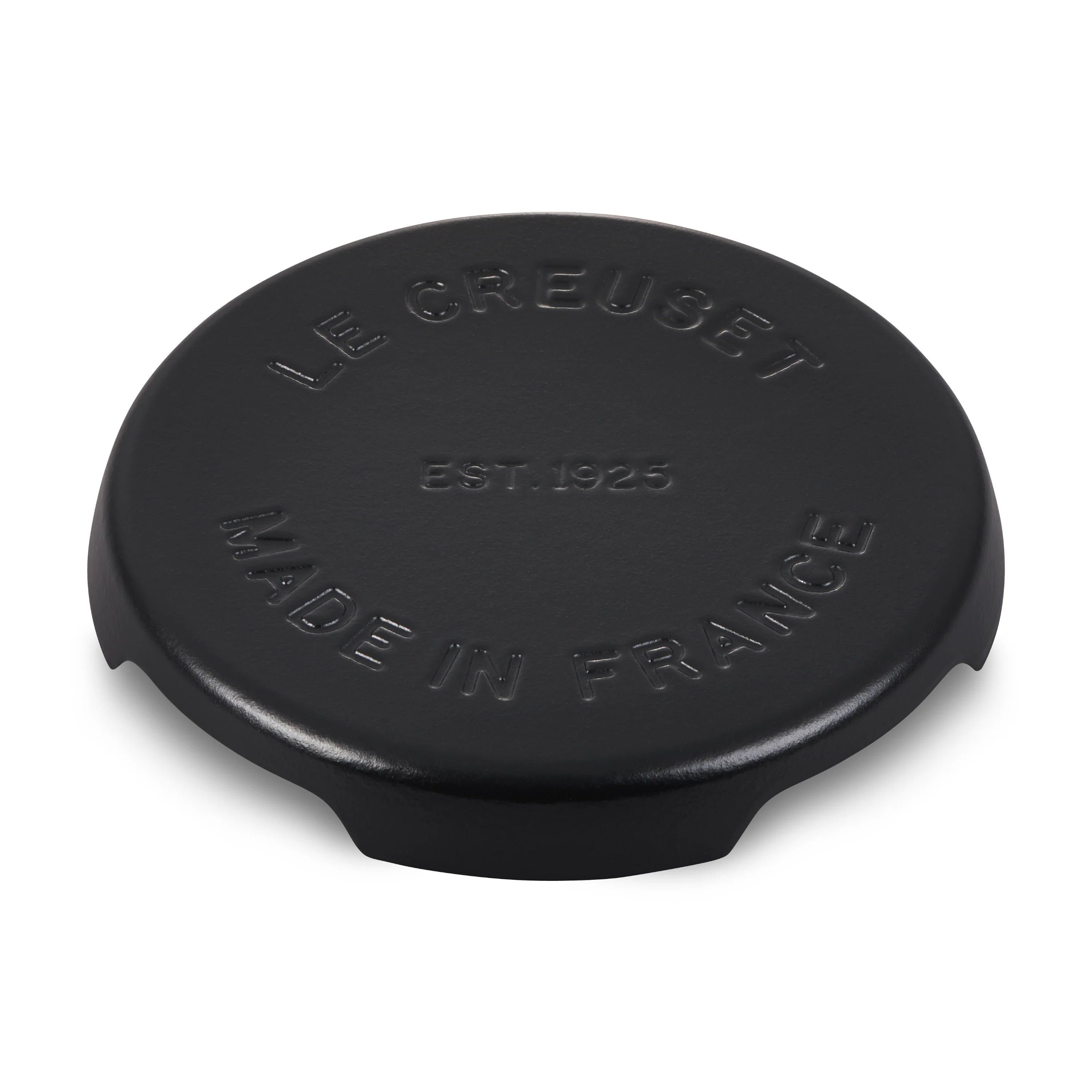 Le Creuset Signature Cast Iron 8.8" Licorice Round Trivet