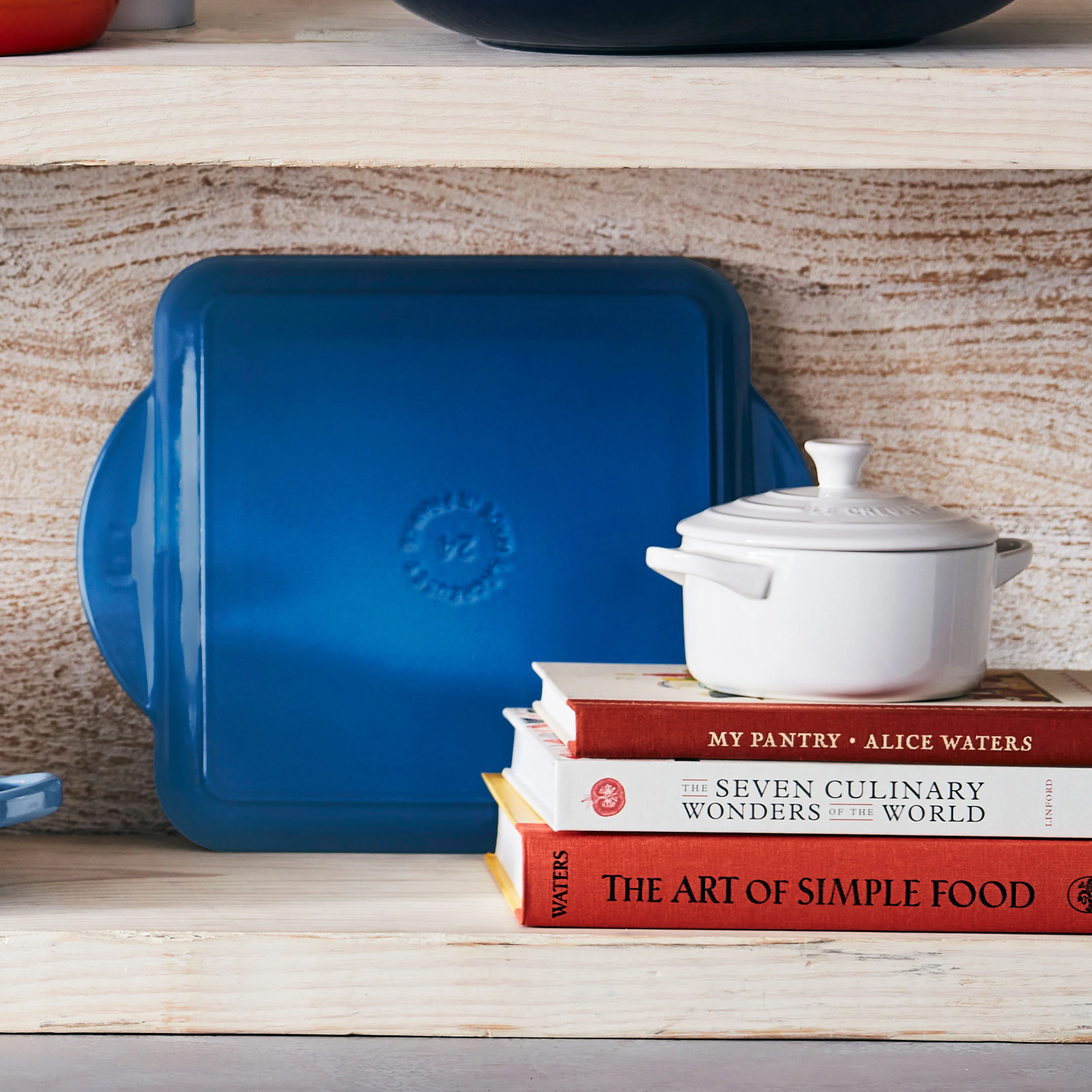 Le Creuset Cast Iron 9.5" Marseille Square Grill Pan - Image 4