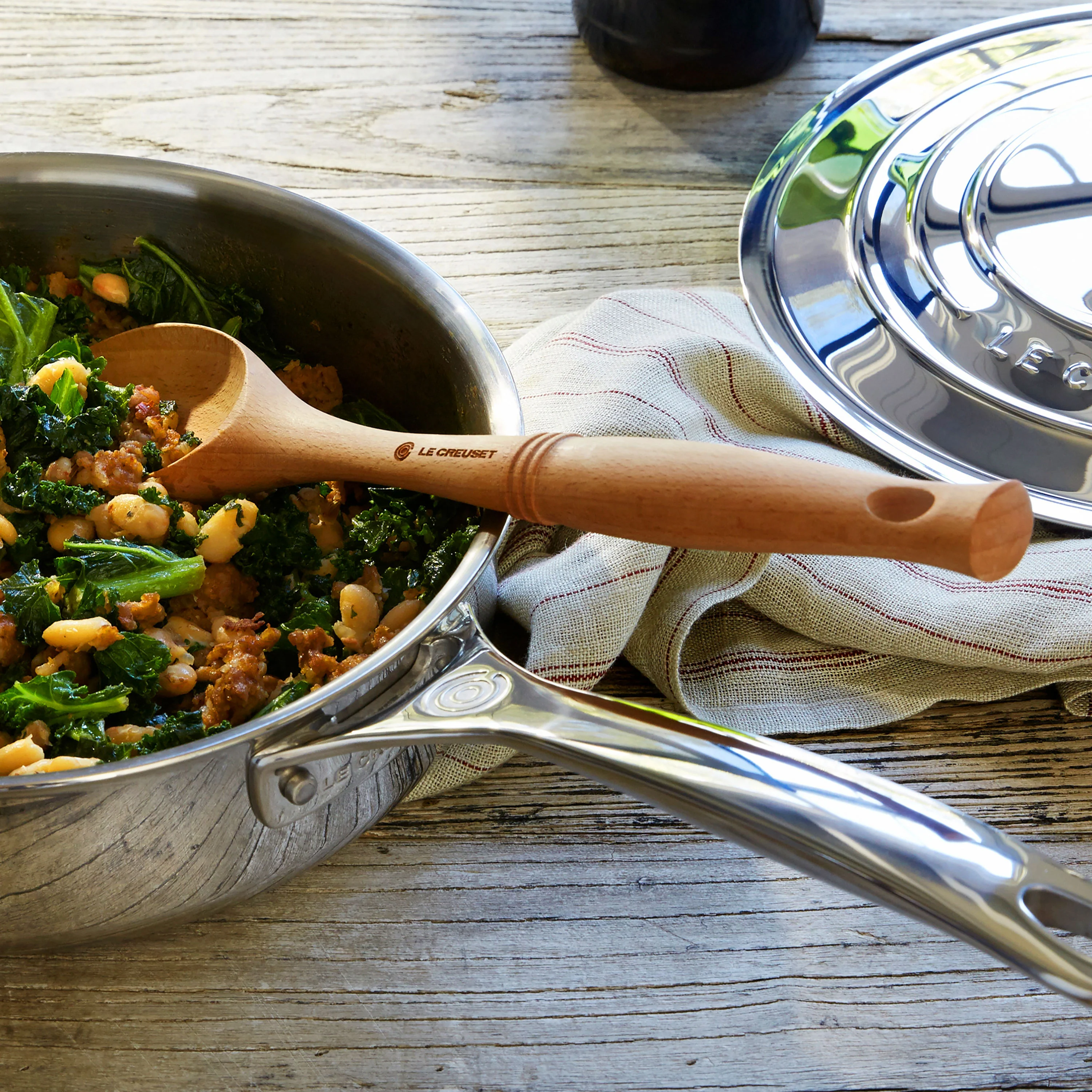 Le Creuset 12.5" Wooden Spoon - Image 2
