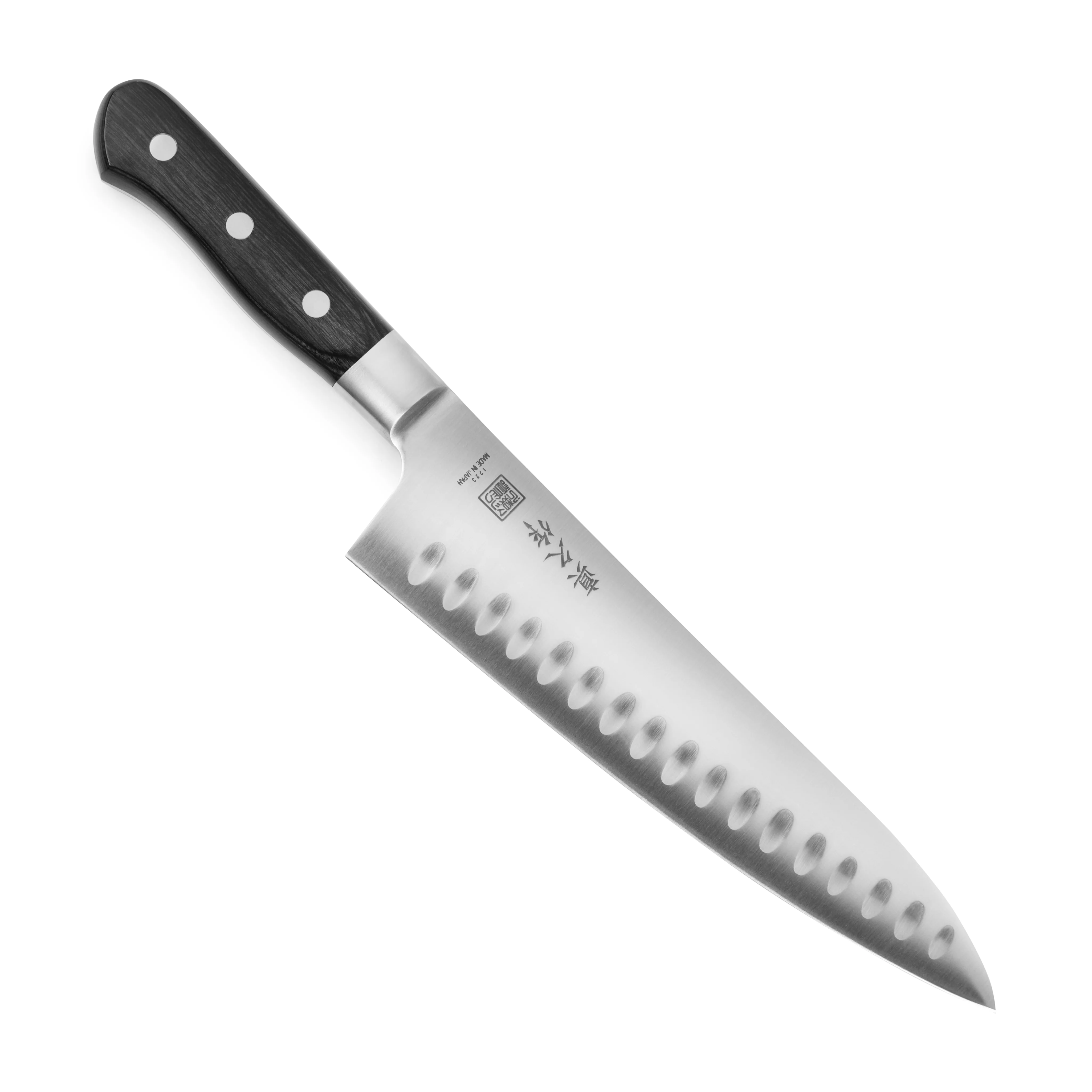 MAC Professional 8" Hollow Edge Chef's Knife - Image 4