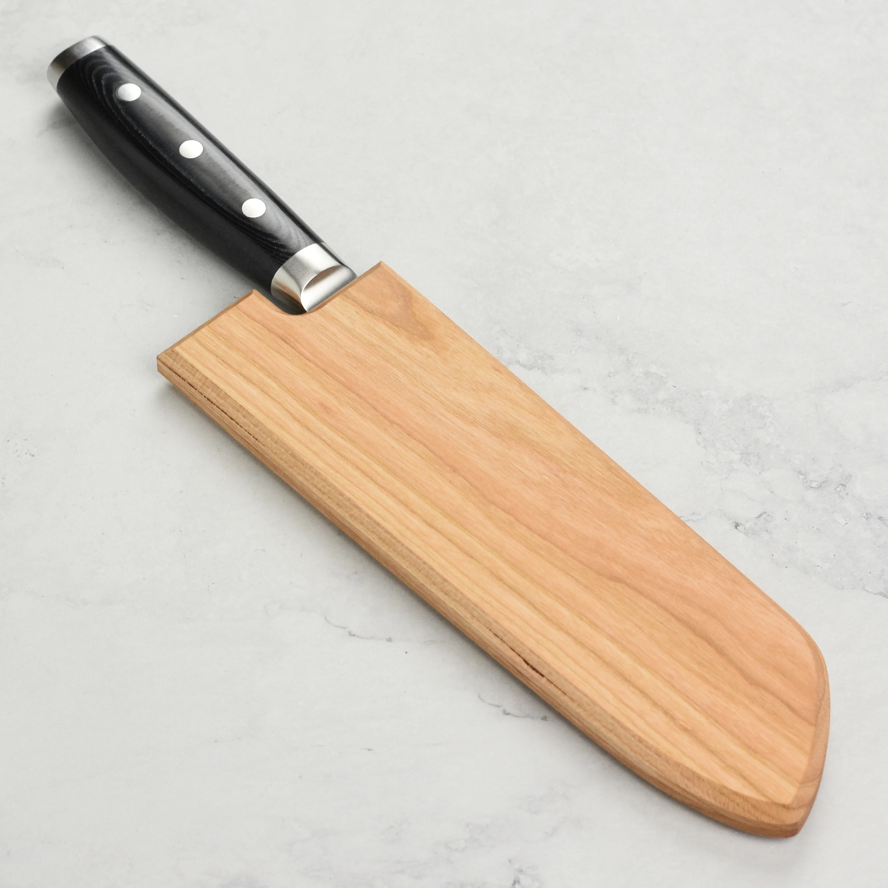 Magnetic Saya for Bunka & Santoku Knives, Cherry - Image 2