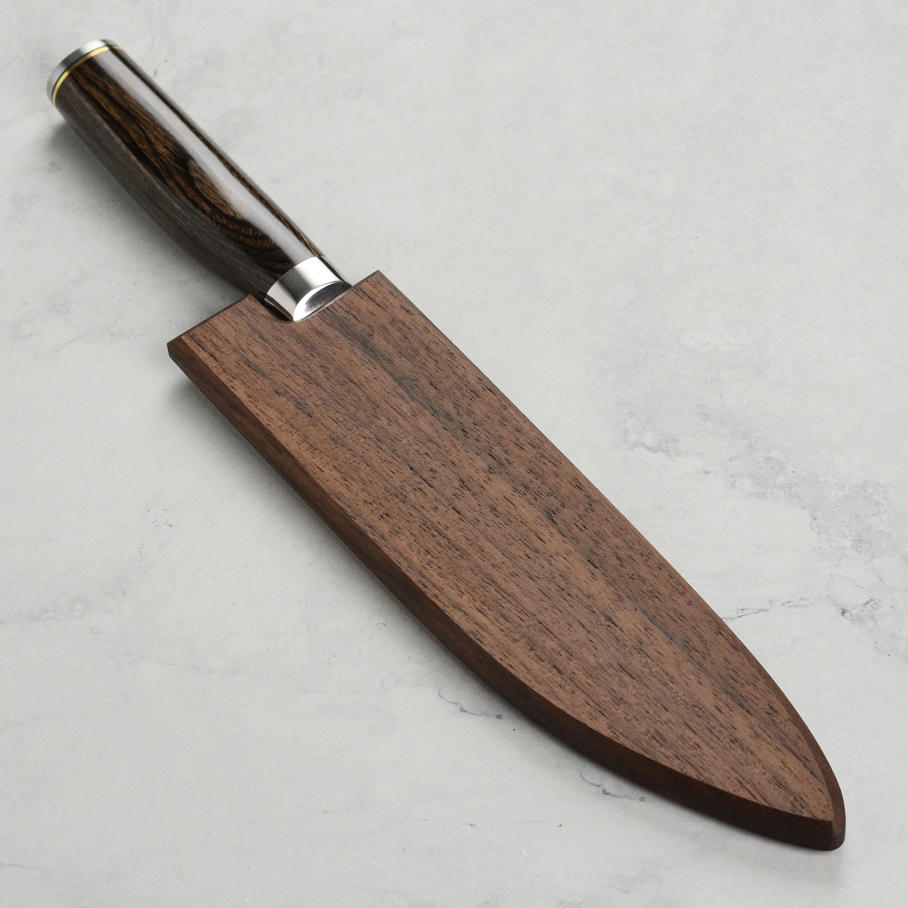 Magnetic Saya for 8" Chef's Knives, Walnut - Image 2