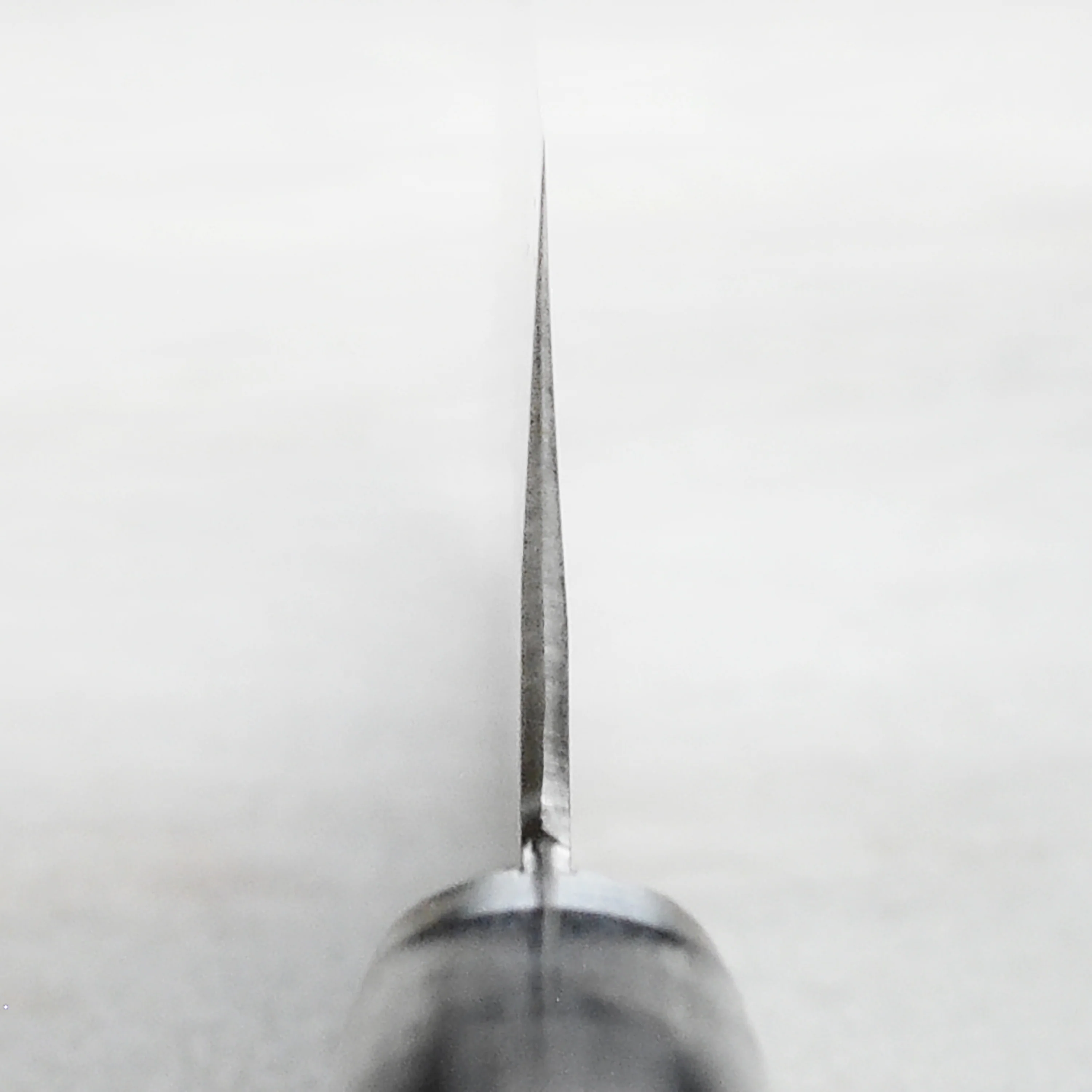 Masutani VG10 Damascus 7" Gyuto, Black Handle - Image 9