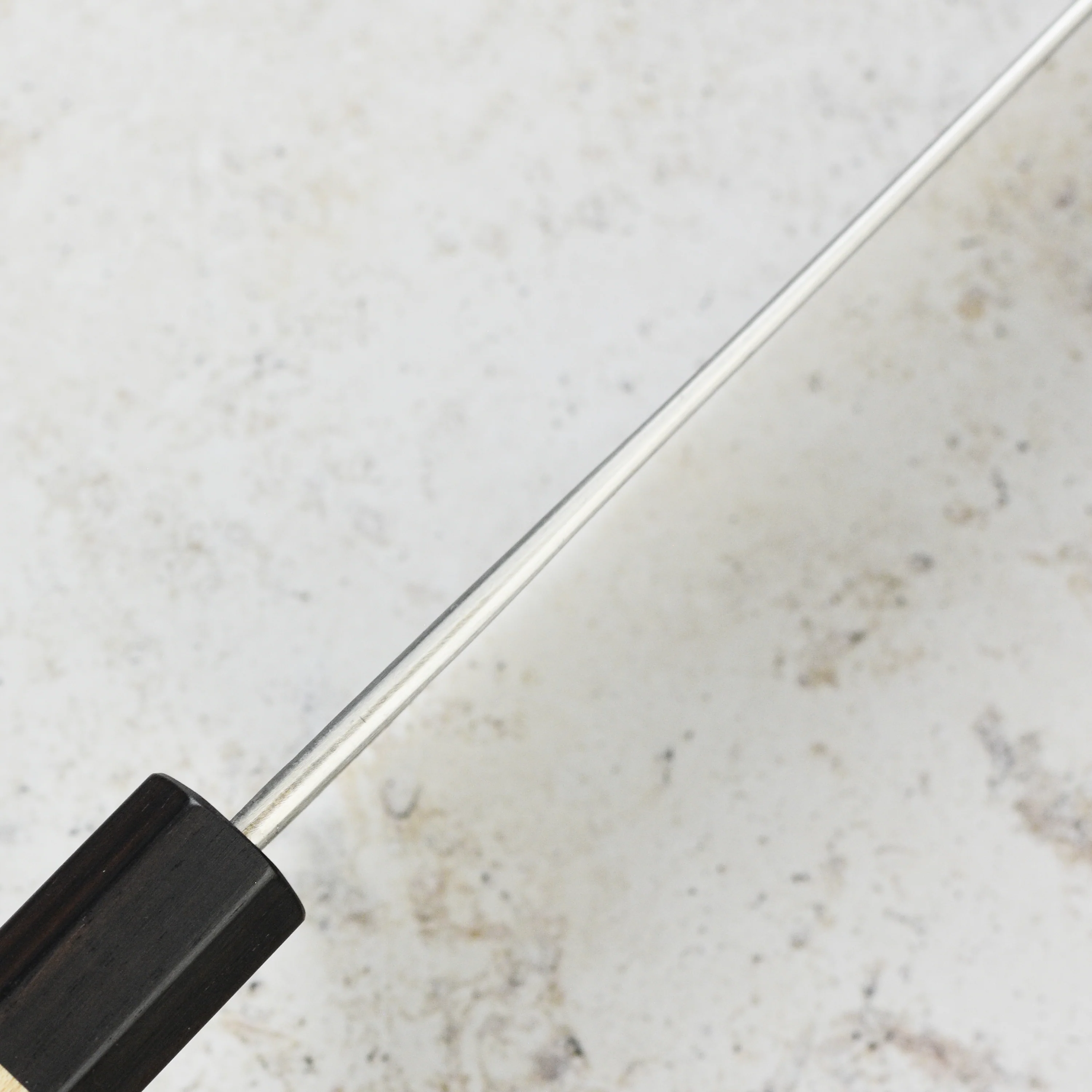 Matsubara Aogami #2 Nashiji Stainless Clad 6.5" Nakiri - Image 3