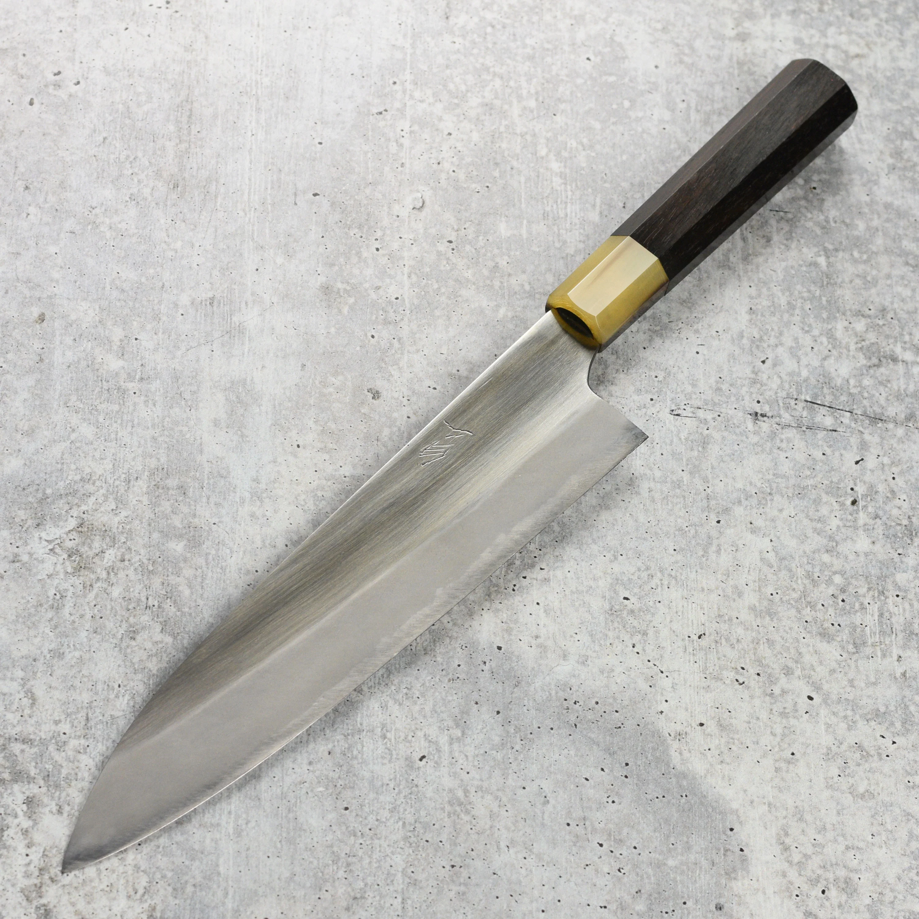 Mazaki Shirogami #2 Migaki 9.4" Gyuto - Image 3