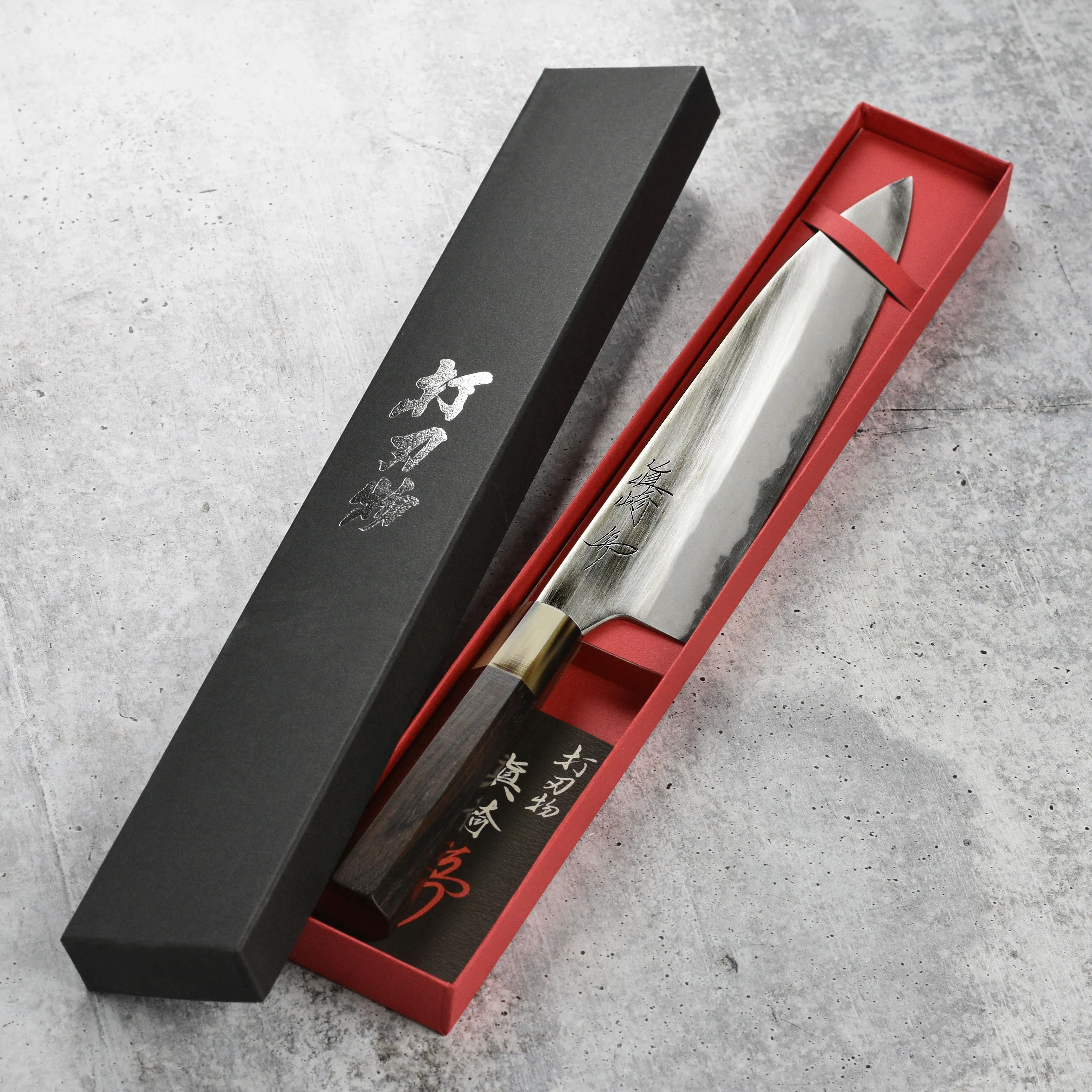 Mazaki Shirogami #2 Migaki 9.4" Gyuto - Image 7