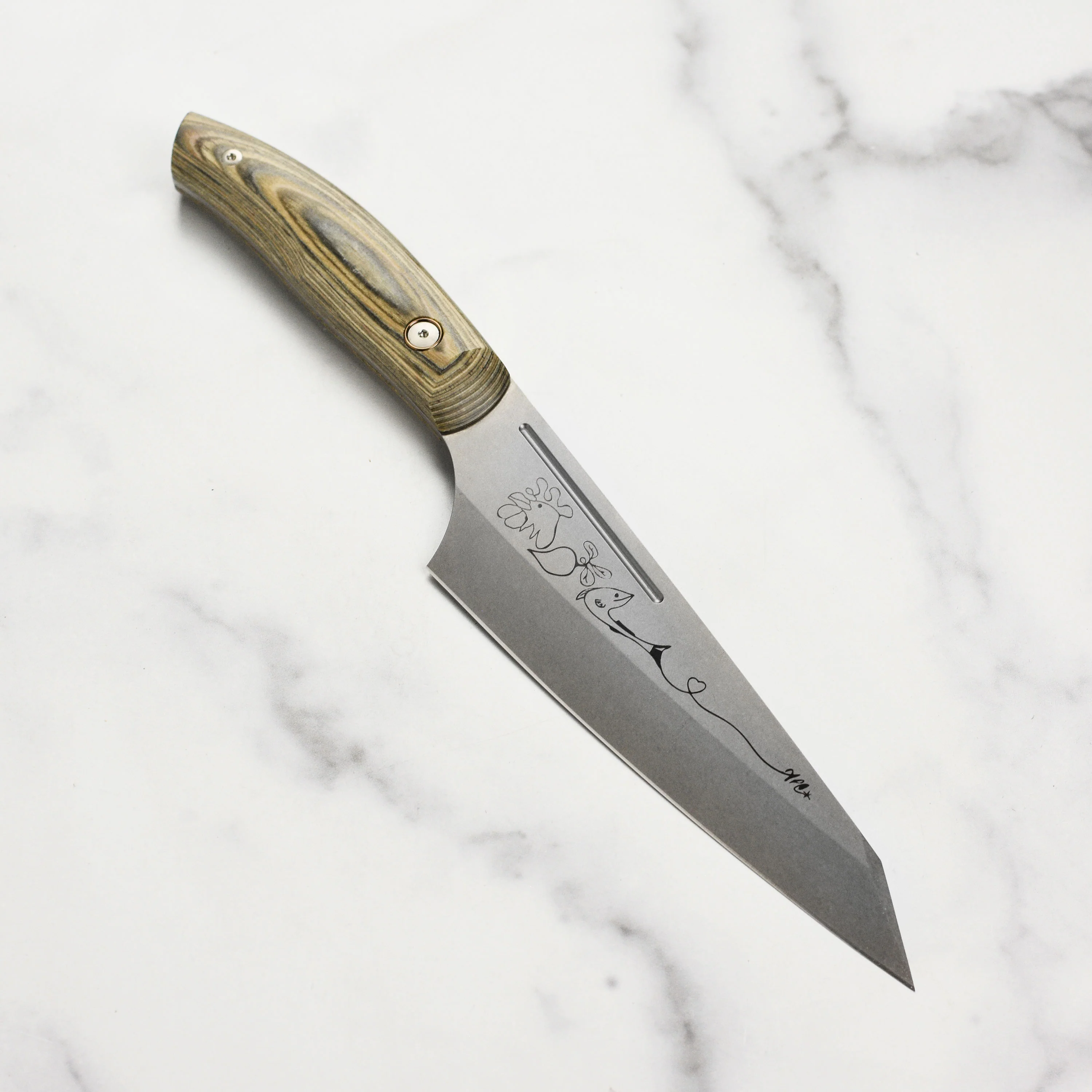 Messermeister Carbon 6.5" Chef's Knife - Image 6