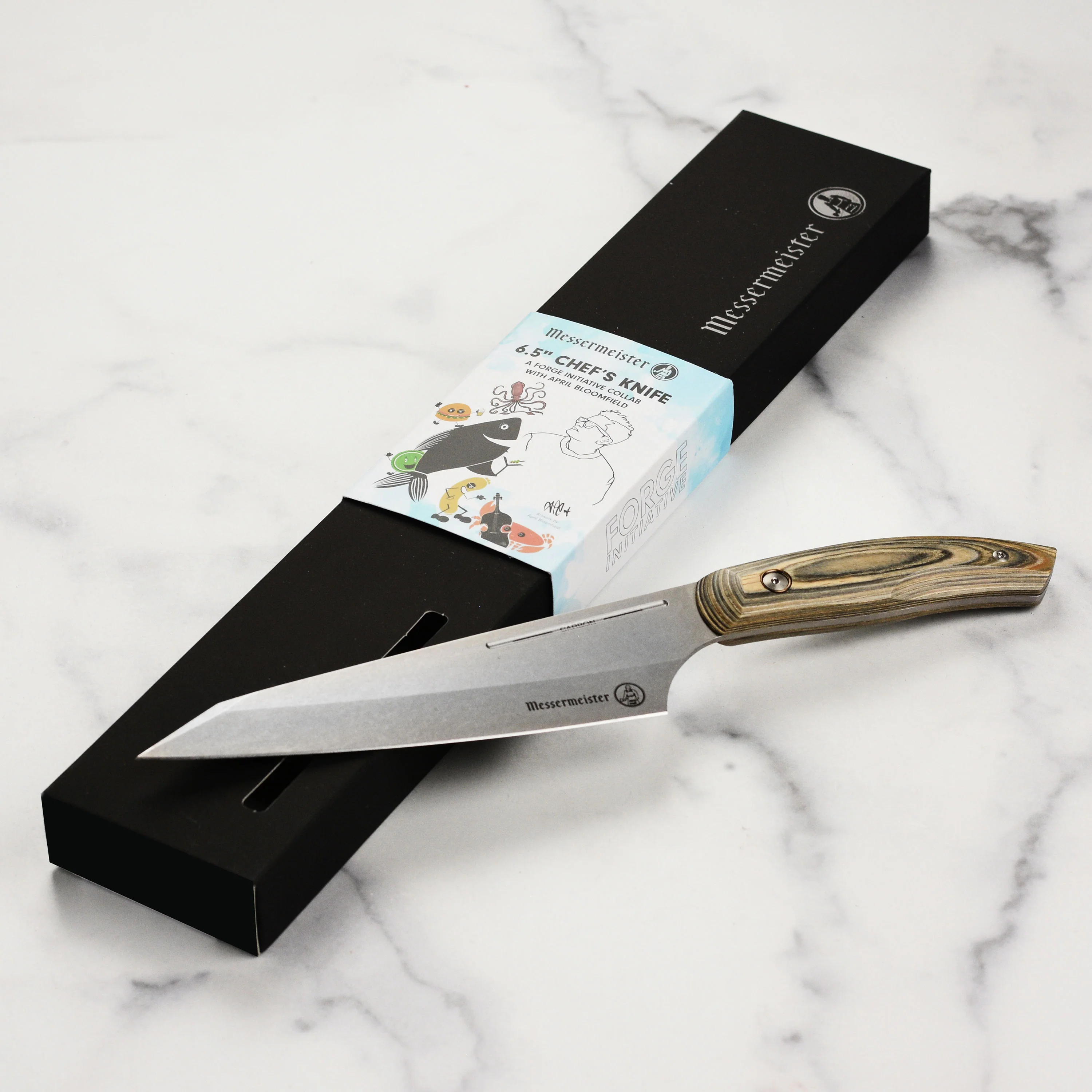 Messermeister Carbon 6.5" Chef's Knife - Image 8