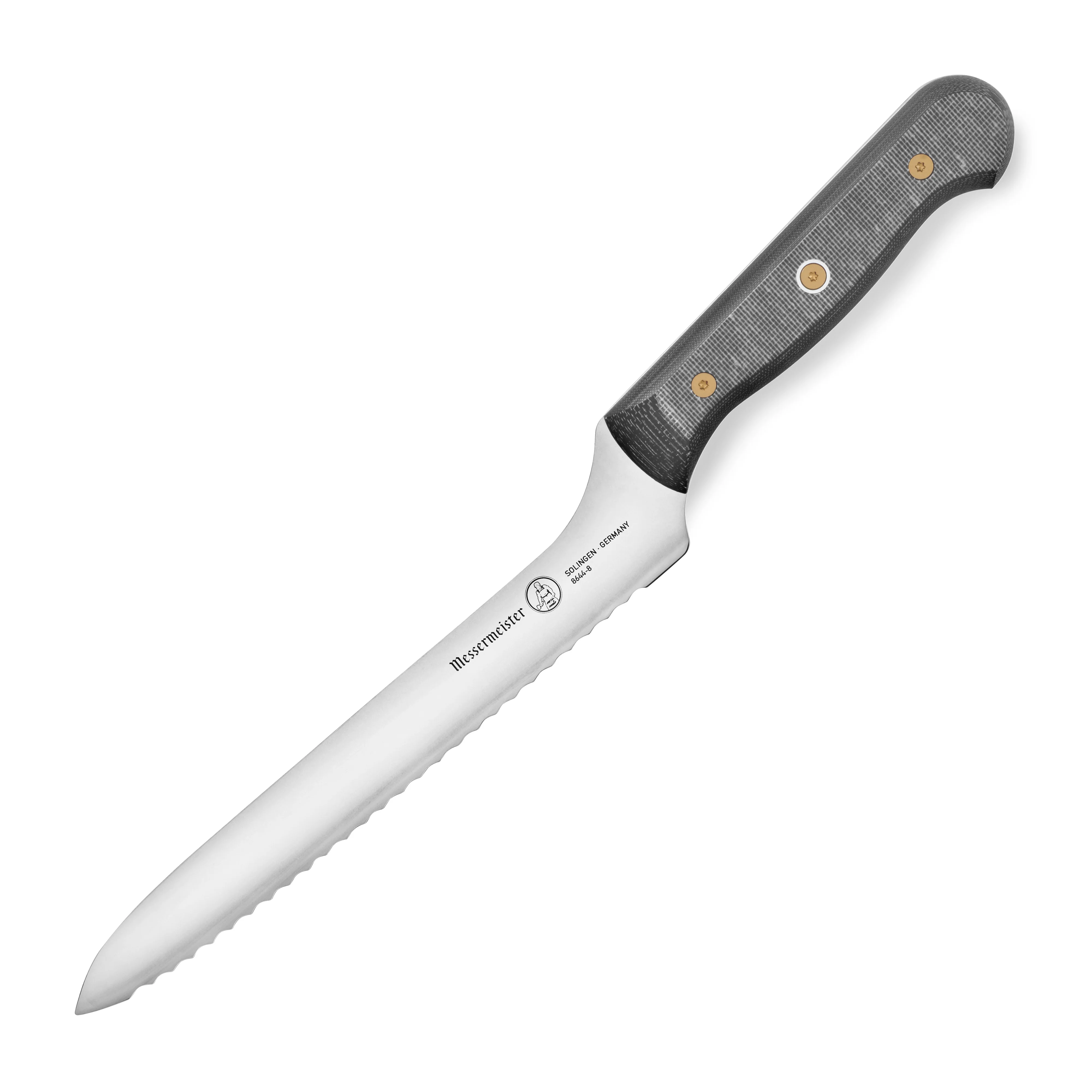 Messermeister Custom Micarta 8" Offset Bread Knife - Image 4