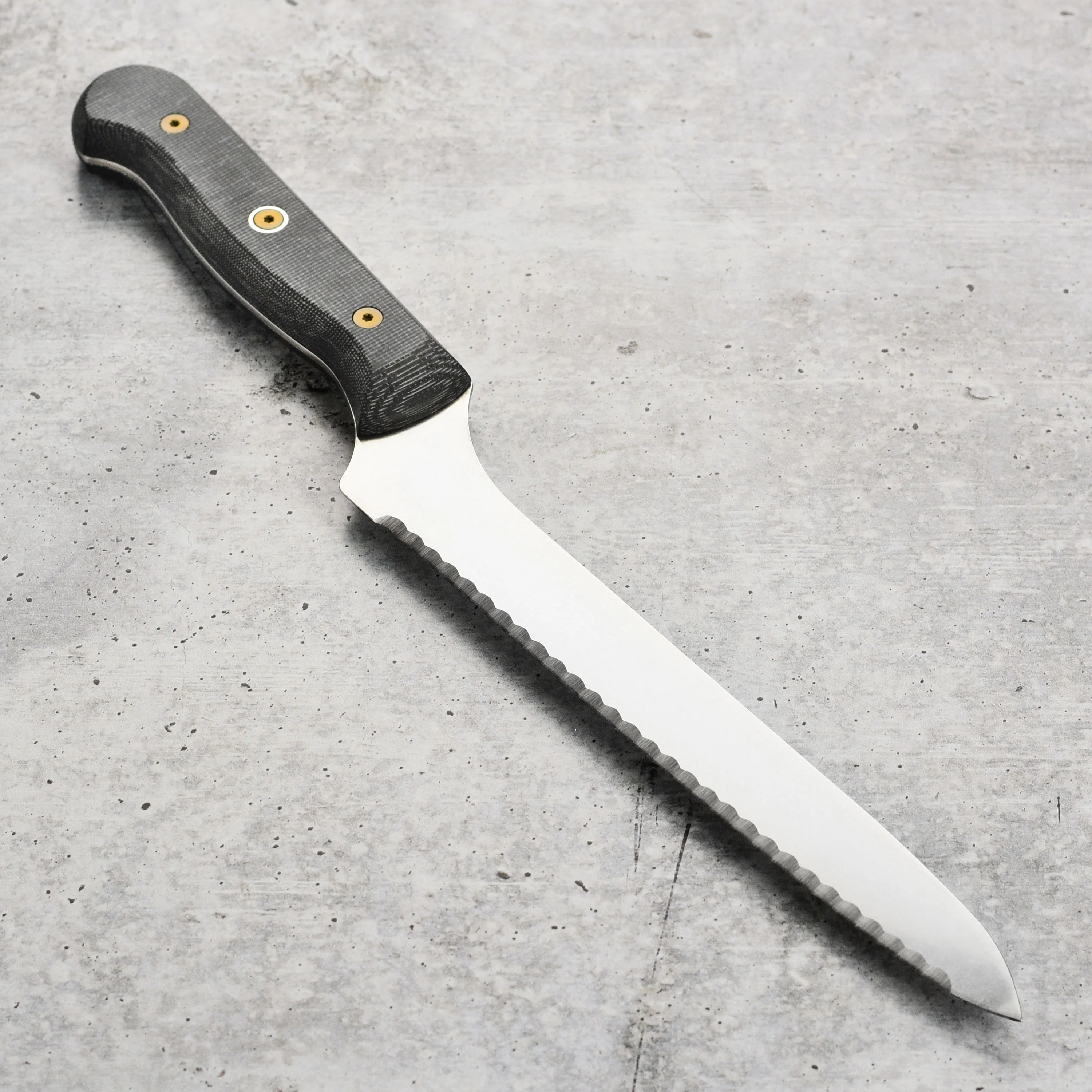 Messermeister Custom Micarta 8" Offset Bread Knife - Image 6