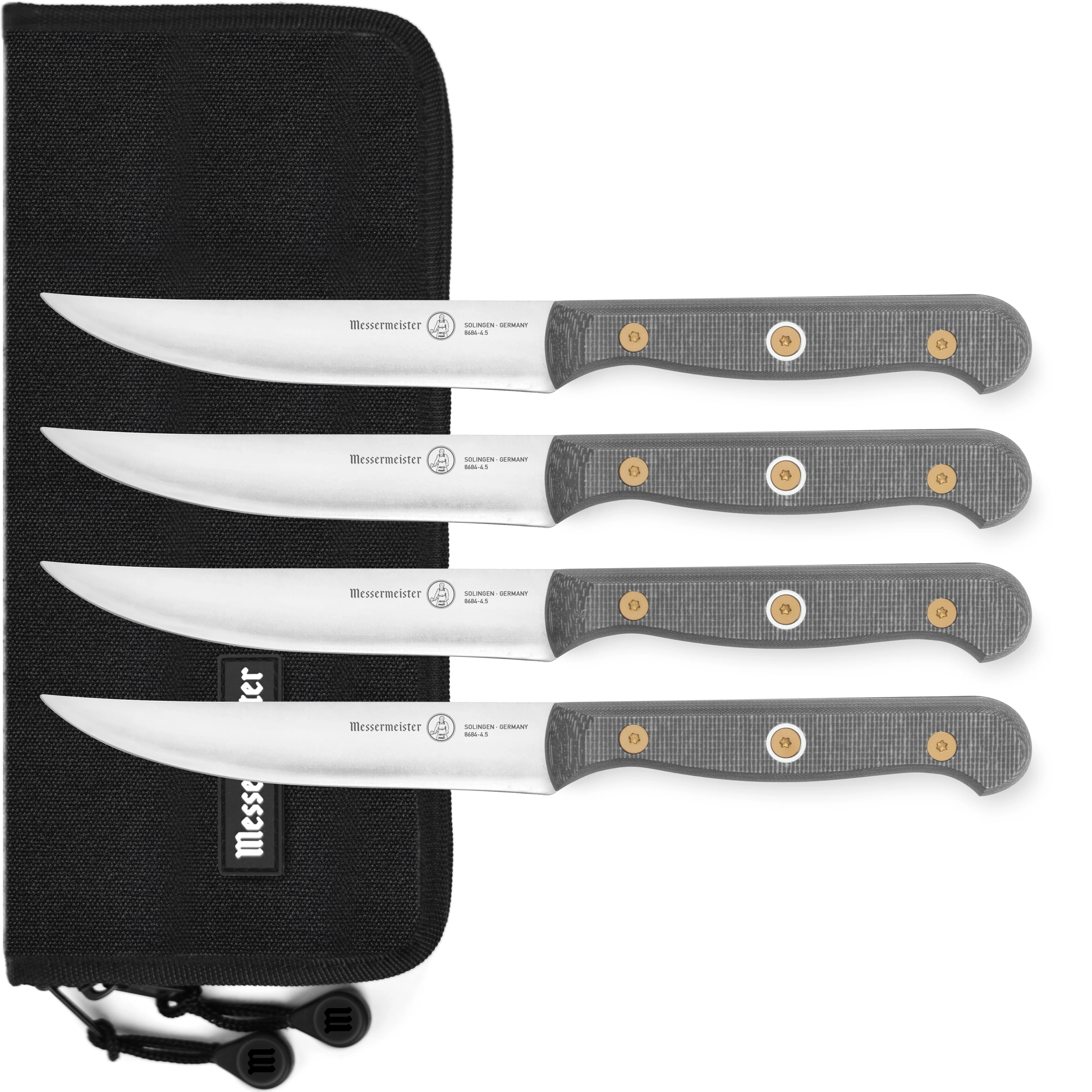 Messermeister Custom Micarta 4 Piece Steak Knife Set - Image 4