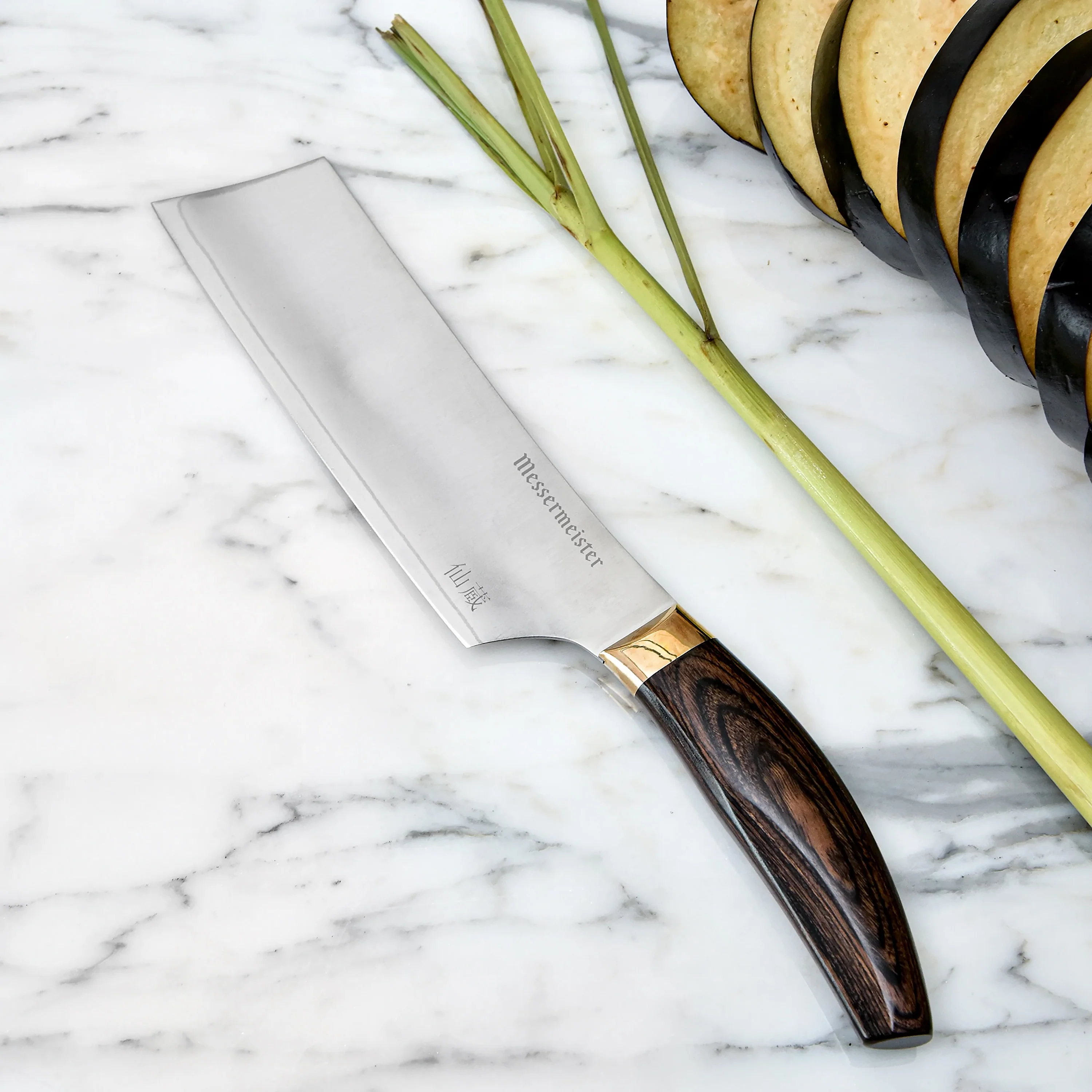 Messermeister Kawashima SG2 6.5" Nakiri Knife - Image 4