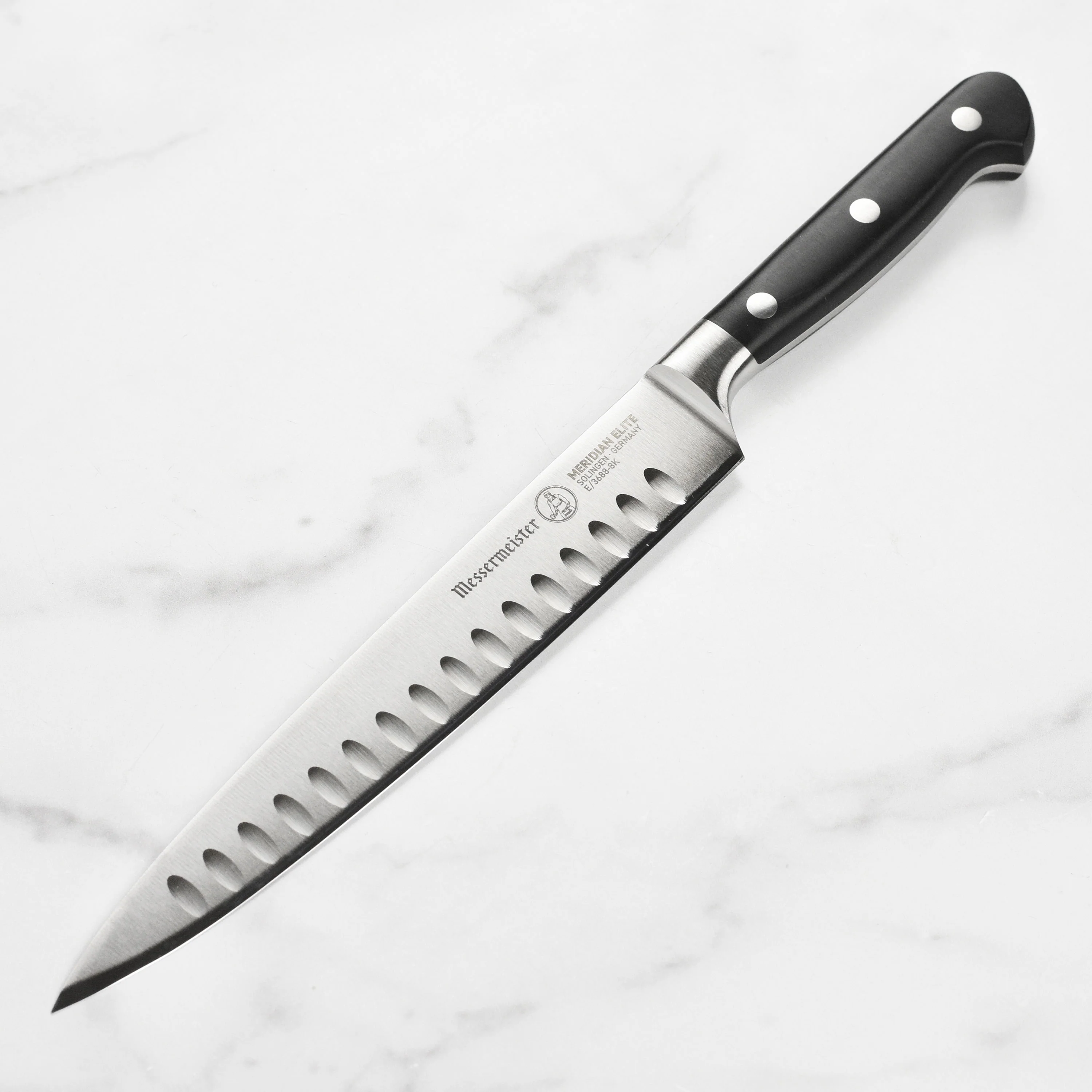 Messermeister Meridian Elite 8" Hollow Edge Carving Knife