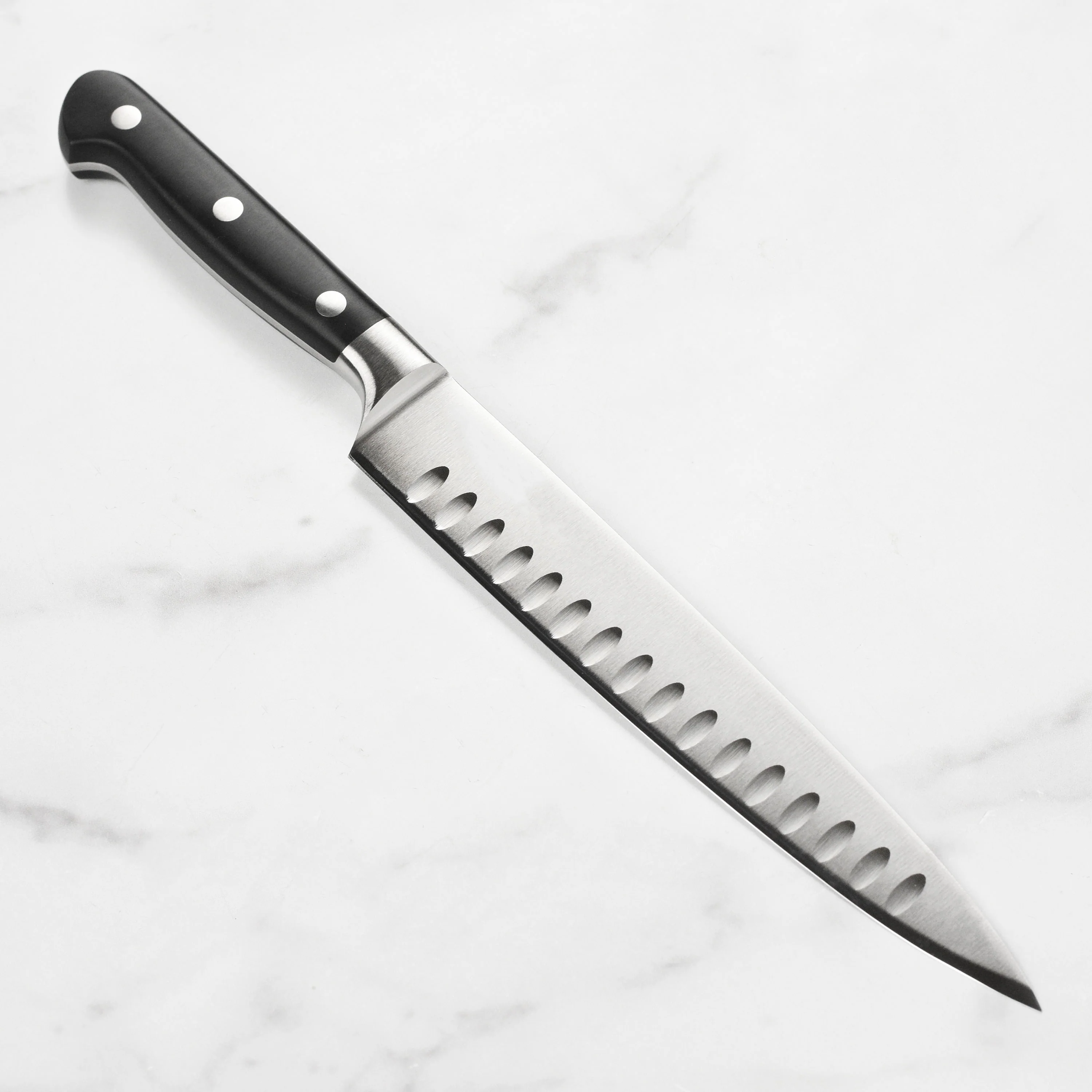 Messermeister Meridian Elite 8" Hollow Edge Carving Knife - Image 6