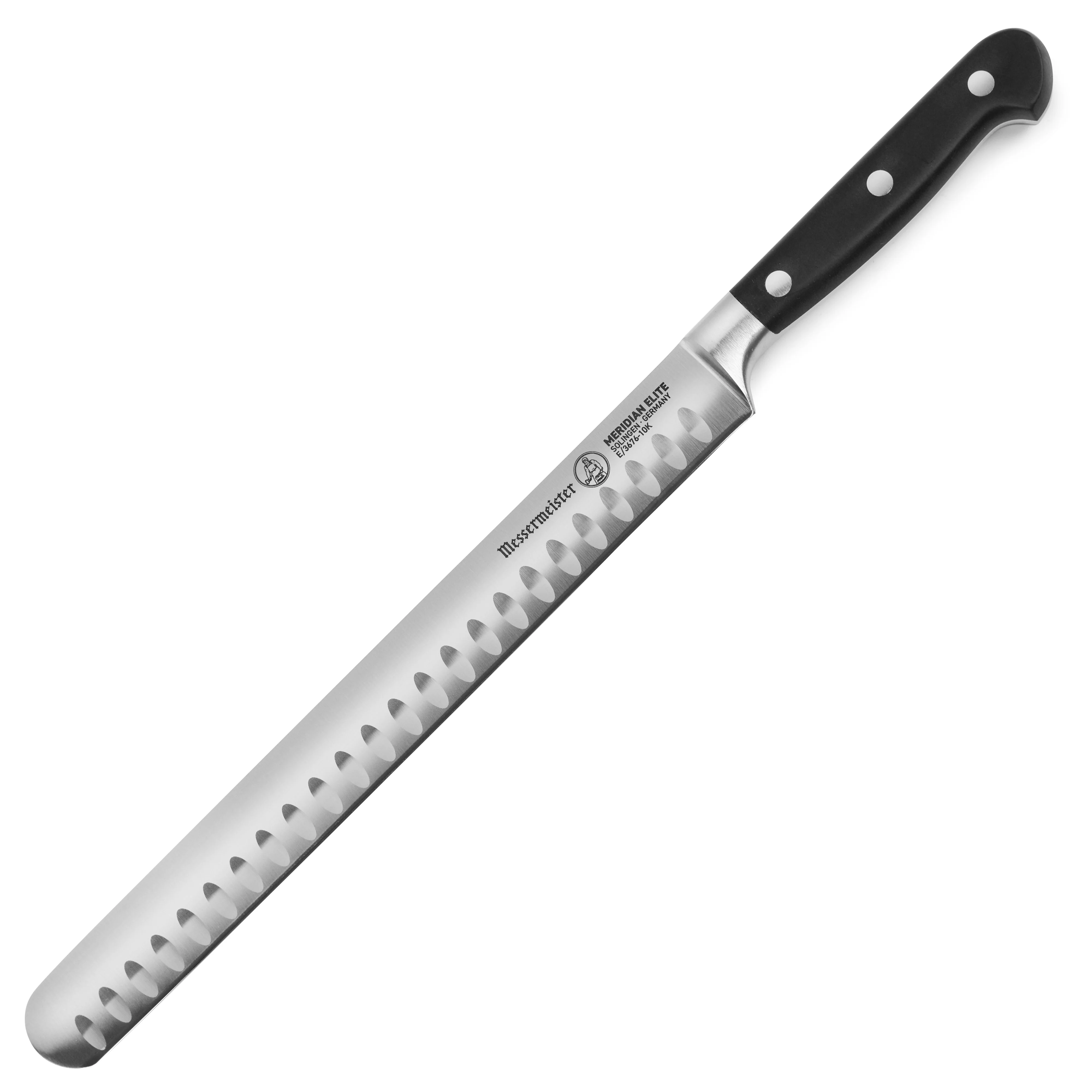 Messermeister Meridian Elite 10" Hollow Edge Slicing Knife - Image 4