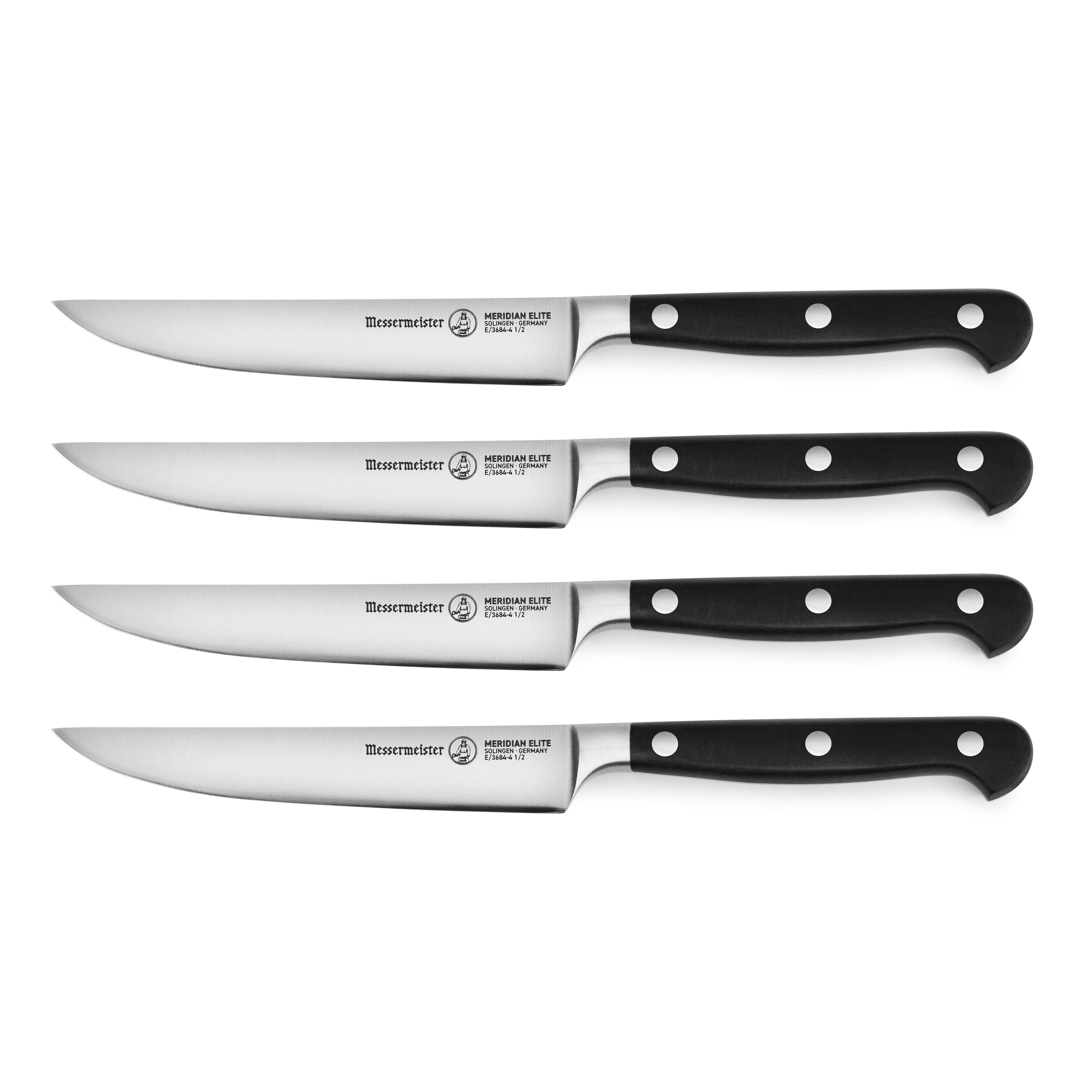Messermeister Meridian Elite 4 Piece Steak Knife Set - Image 4