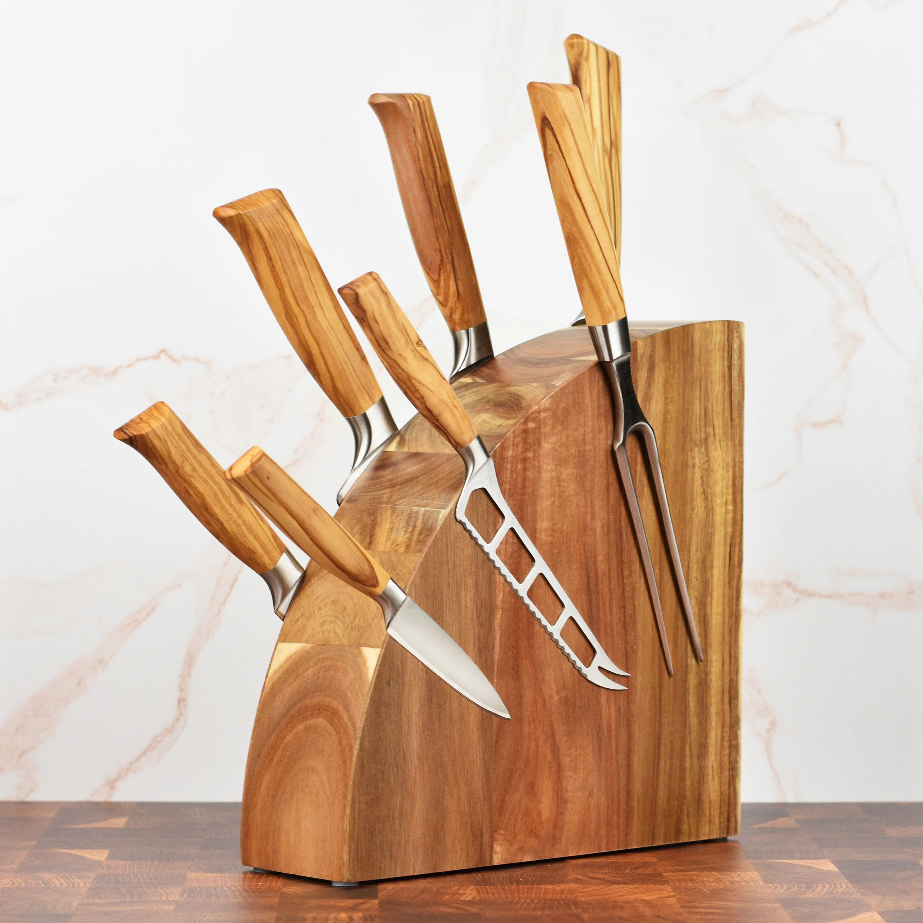 Messermeister Oliva Elite 2 Piece Hollow Edge Carving Set - Image 7