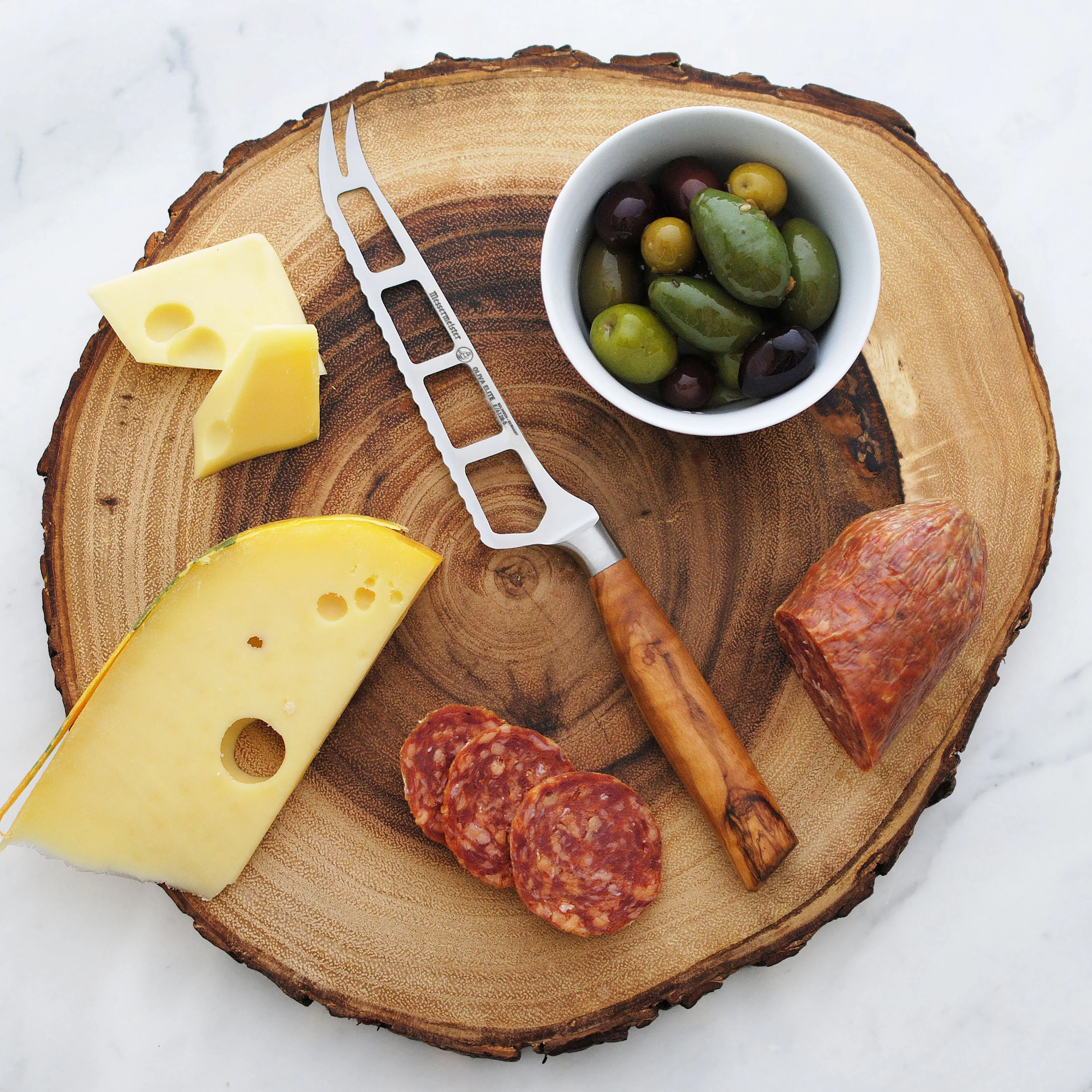 Messermeister Oliva Elite 5" Cheese Knife - Image 7