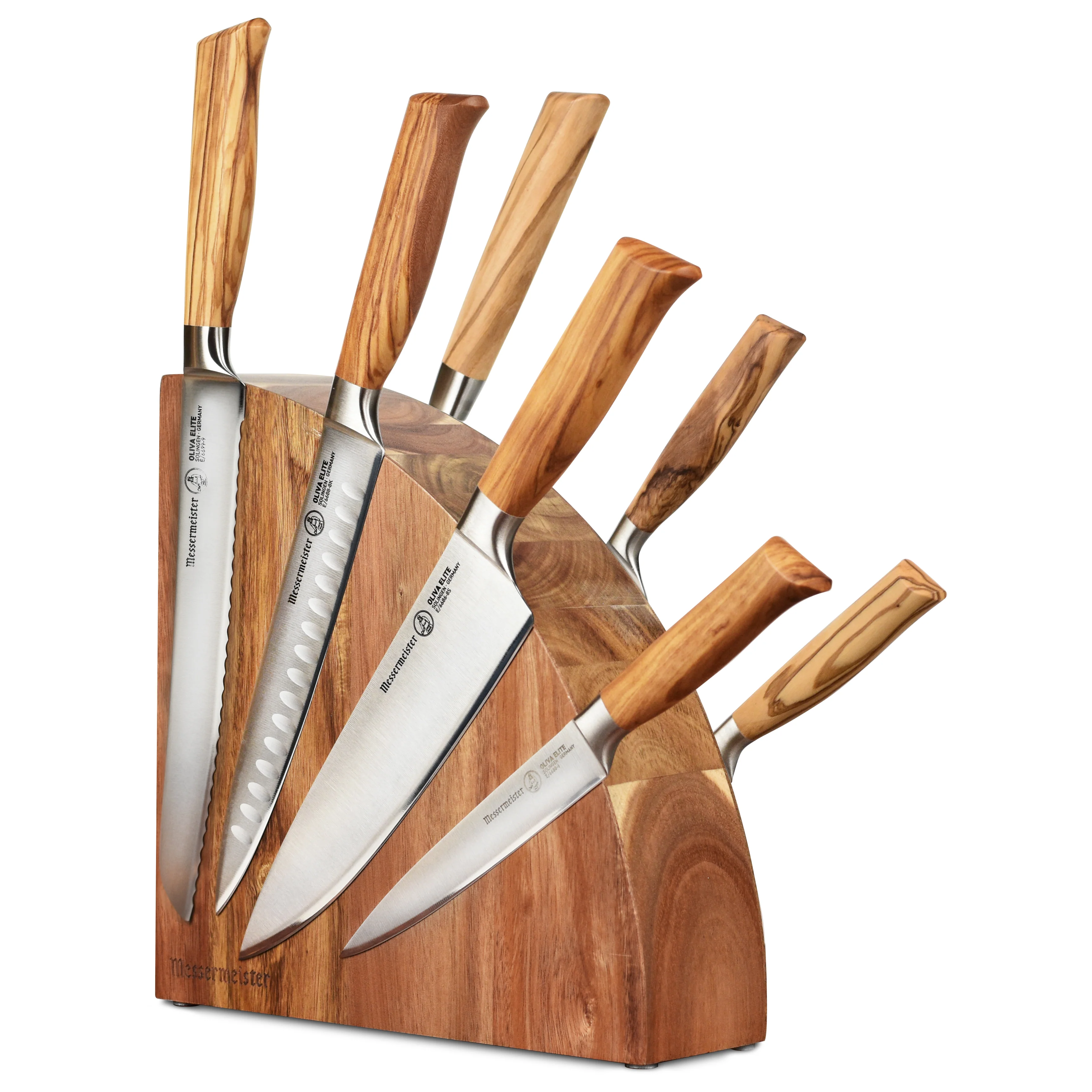 Messermeister Oliva Elite 8 Piece Magnetic Knife Block Set - Image 7