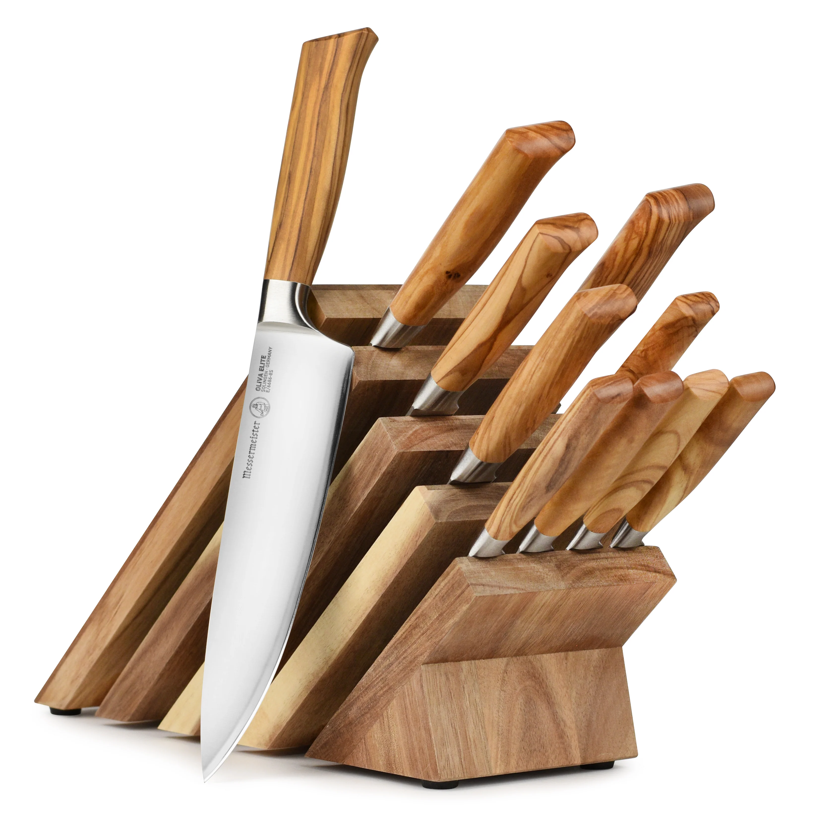 Messermeister Oliva Elite 11 Piece Magnetic Knife Block Set - Image 7