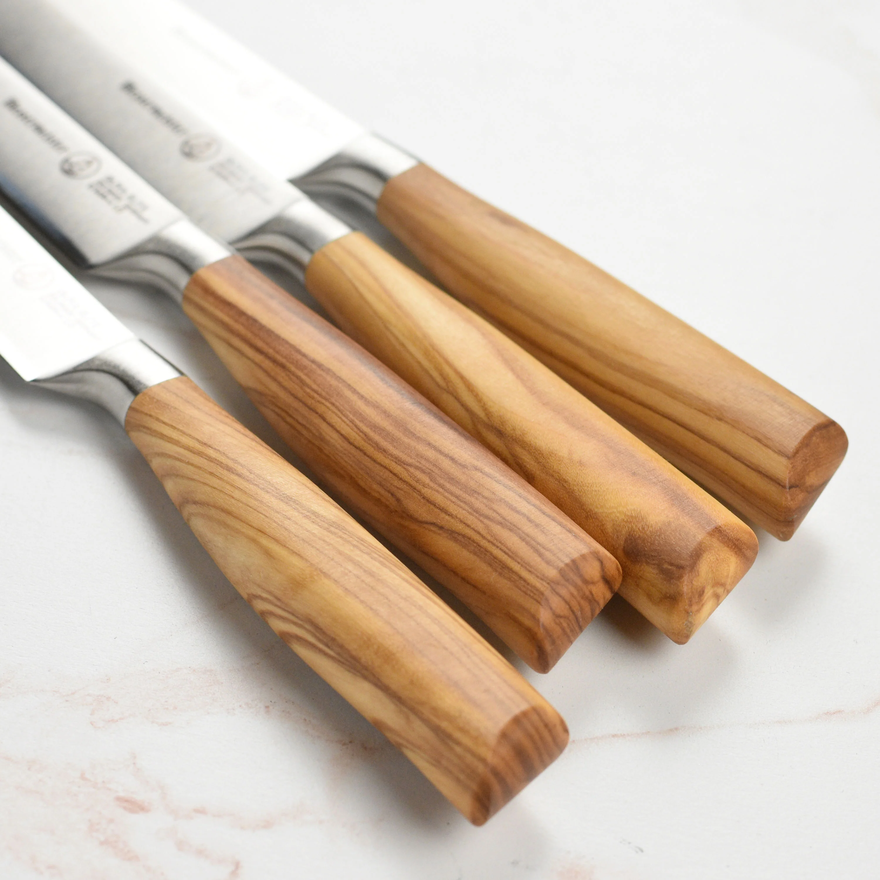 Messermeister Oliva Elite 4 Piece Steak Knife Set - Image 2