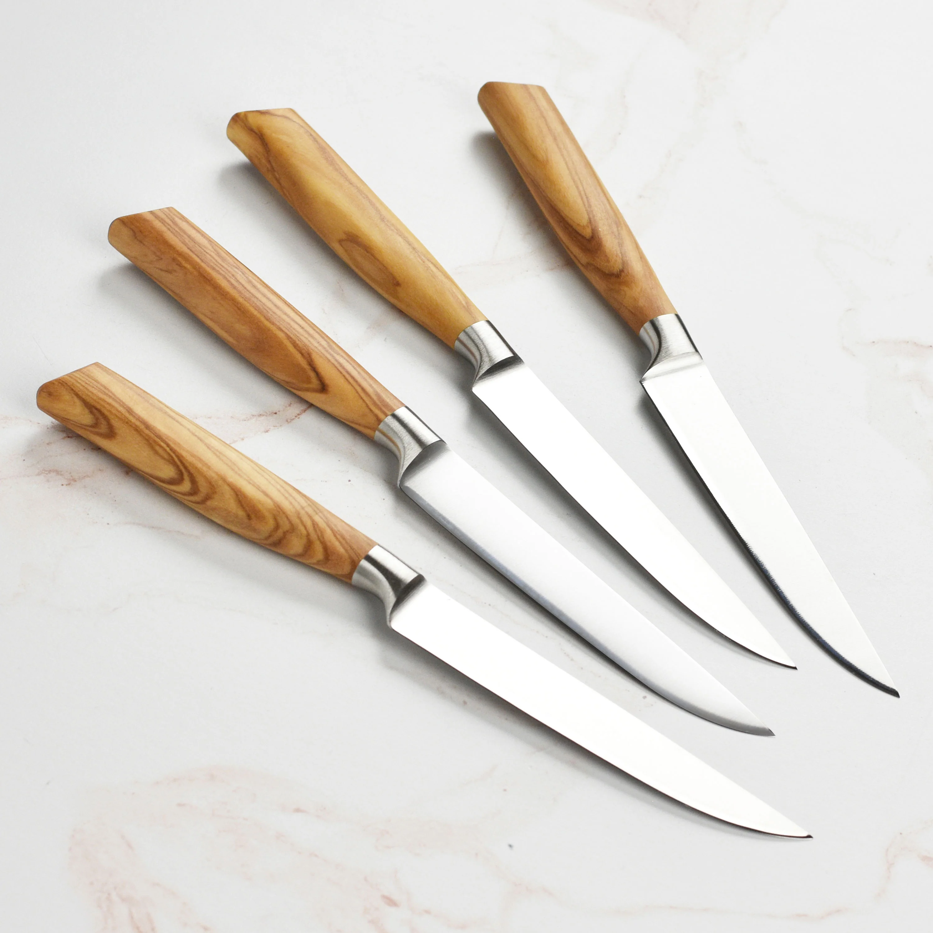 Messermeister Oliva Elite 4 Piece Steak Knife Set - Image 6