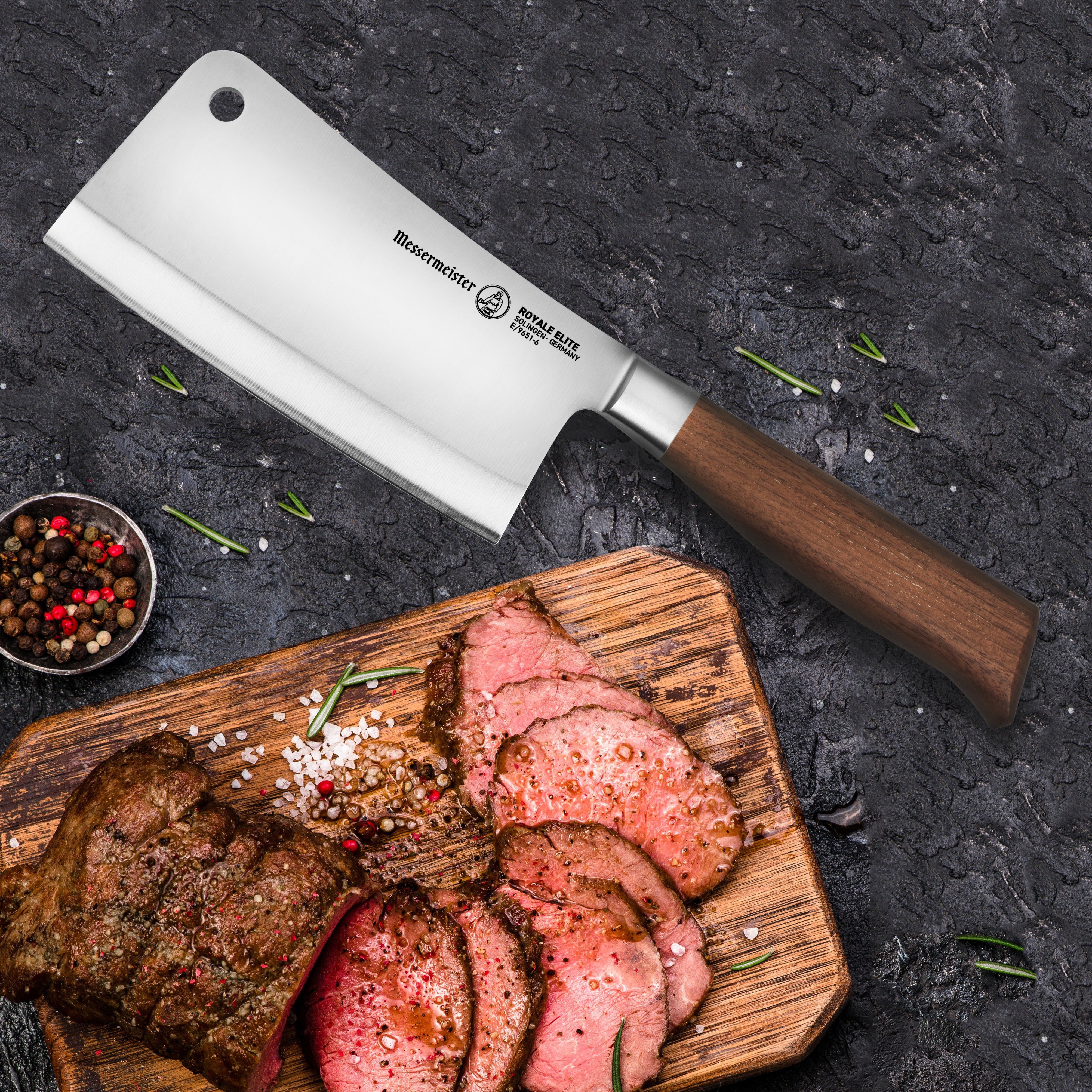 Messermeister Royale Elite 6" Meat Cleaver - Image 6