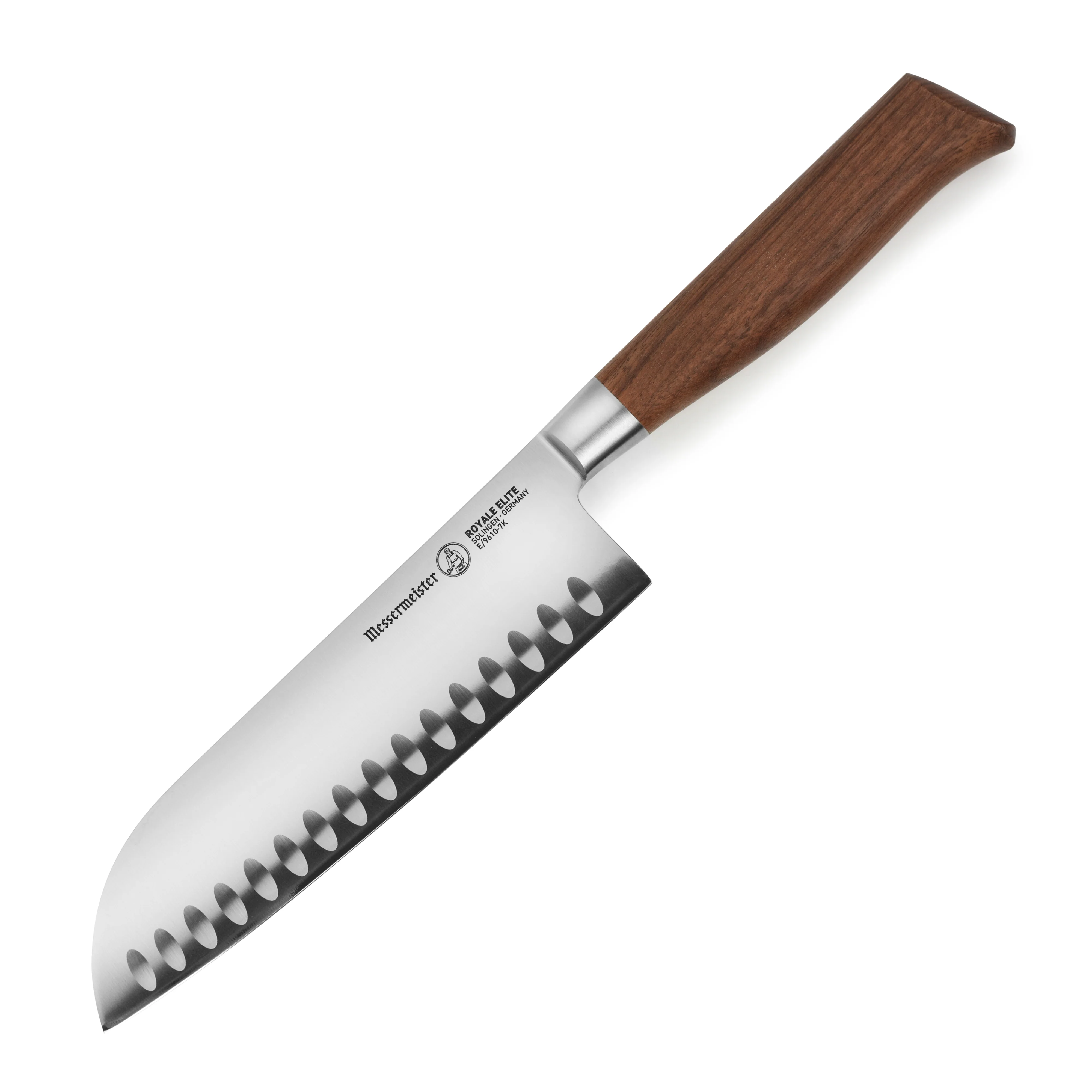 Messermeister Royale Elite 7" Hollow Edge Santoku Knife - Image 4
