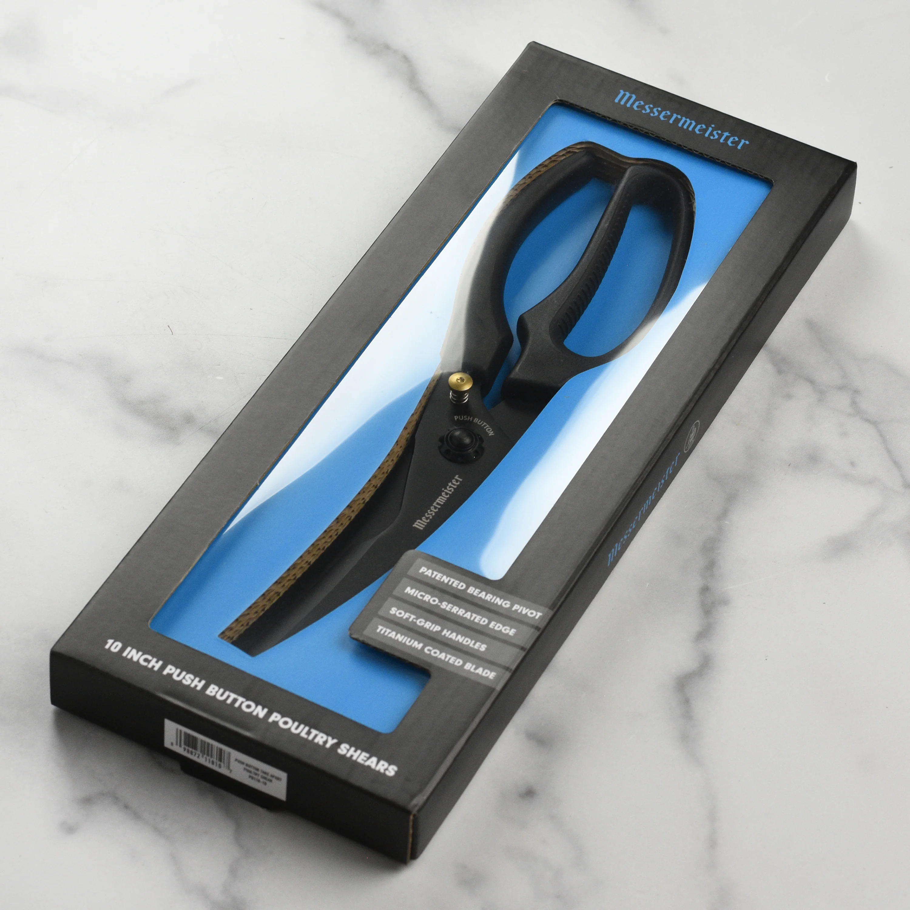 Messermeister Titanium Push Button Poultry Shears - Image 7