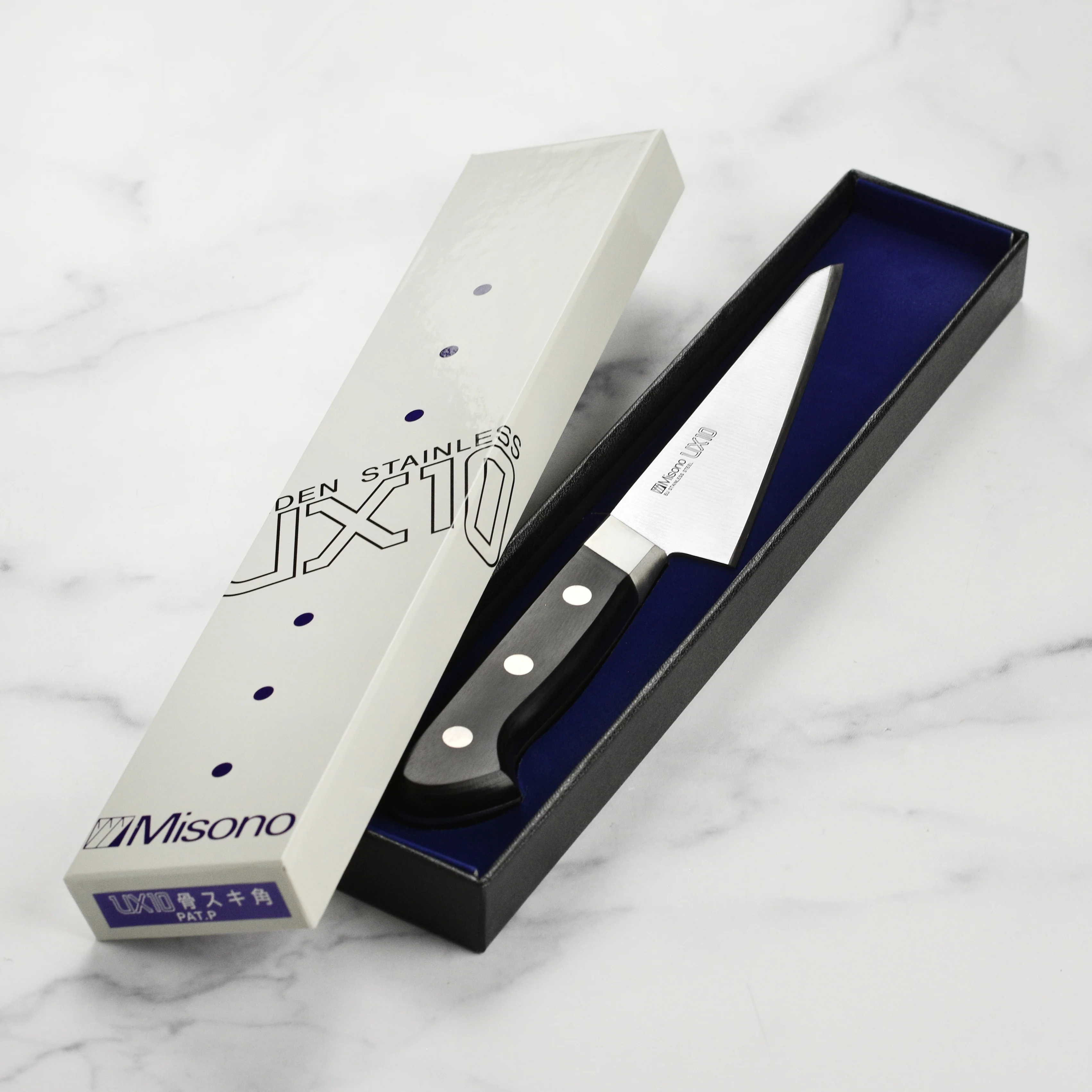 Misono UX10 Stainless Steel 5.7" Honesuki - Image 5