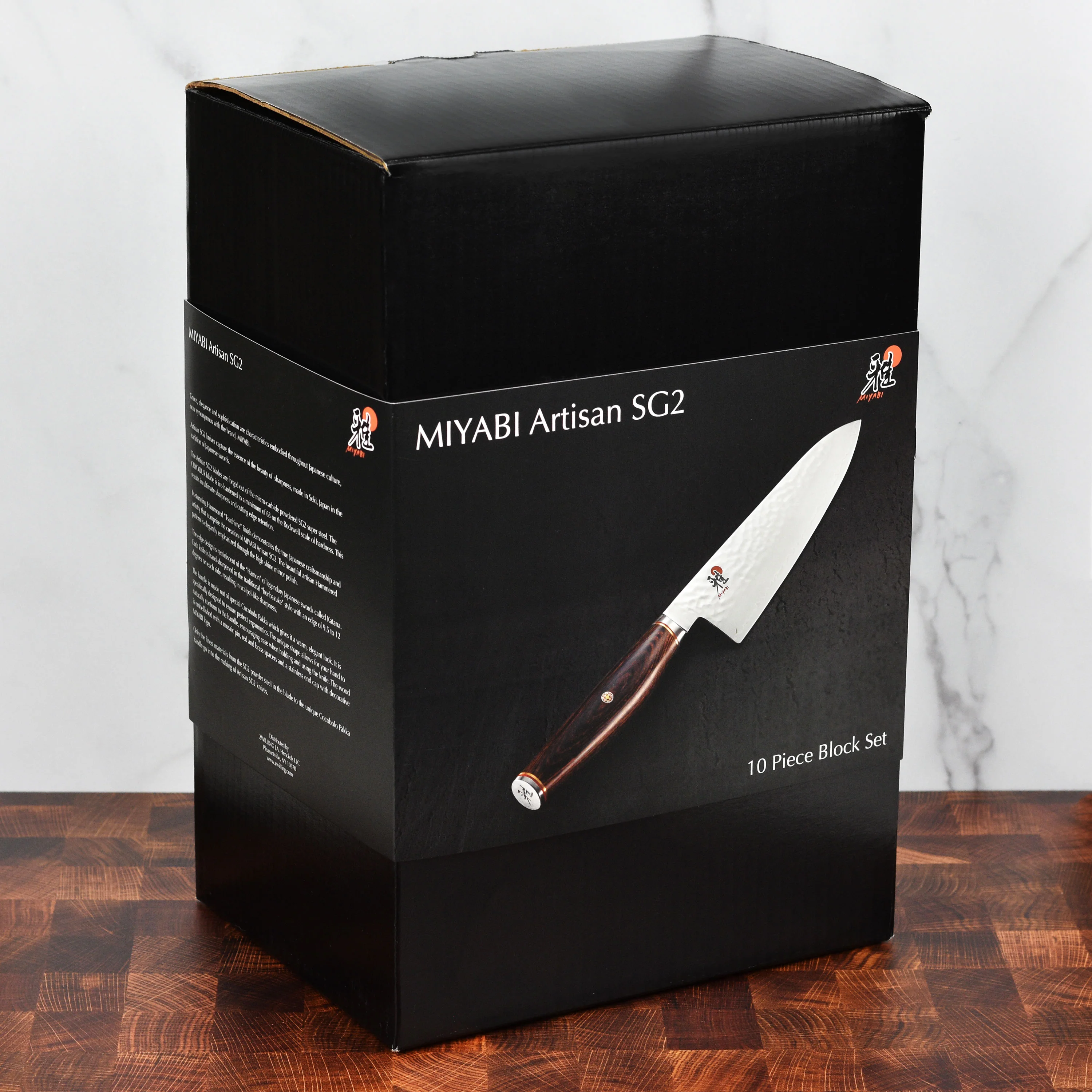 Miyabi Artisan SG2 10 Piece Magnetic Knife Stand Set - Image 13