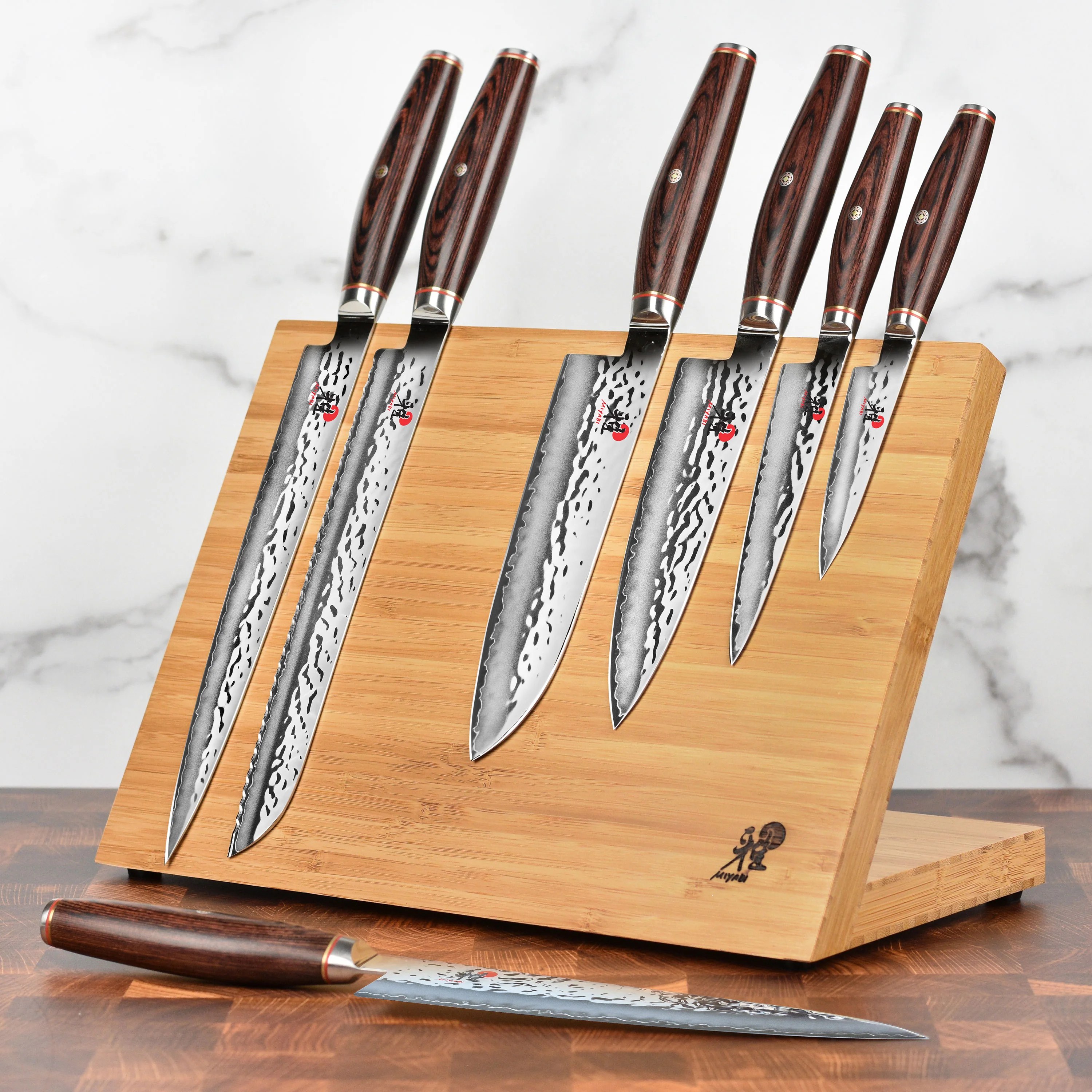 Miyabi Artisan SG2 10 Piece Magnetic Knife Stand Set - Image 3