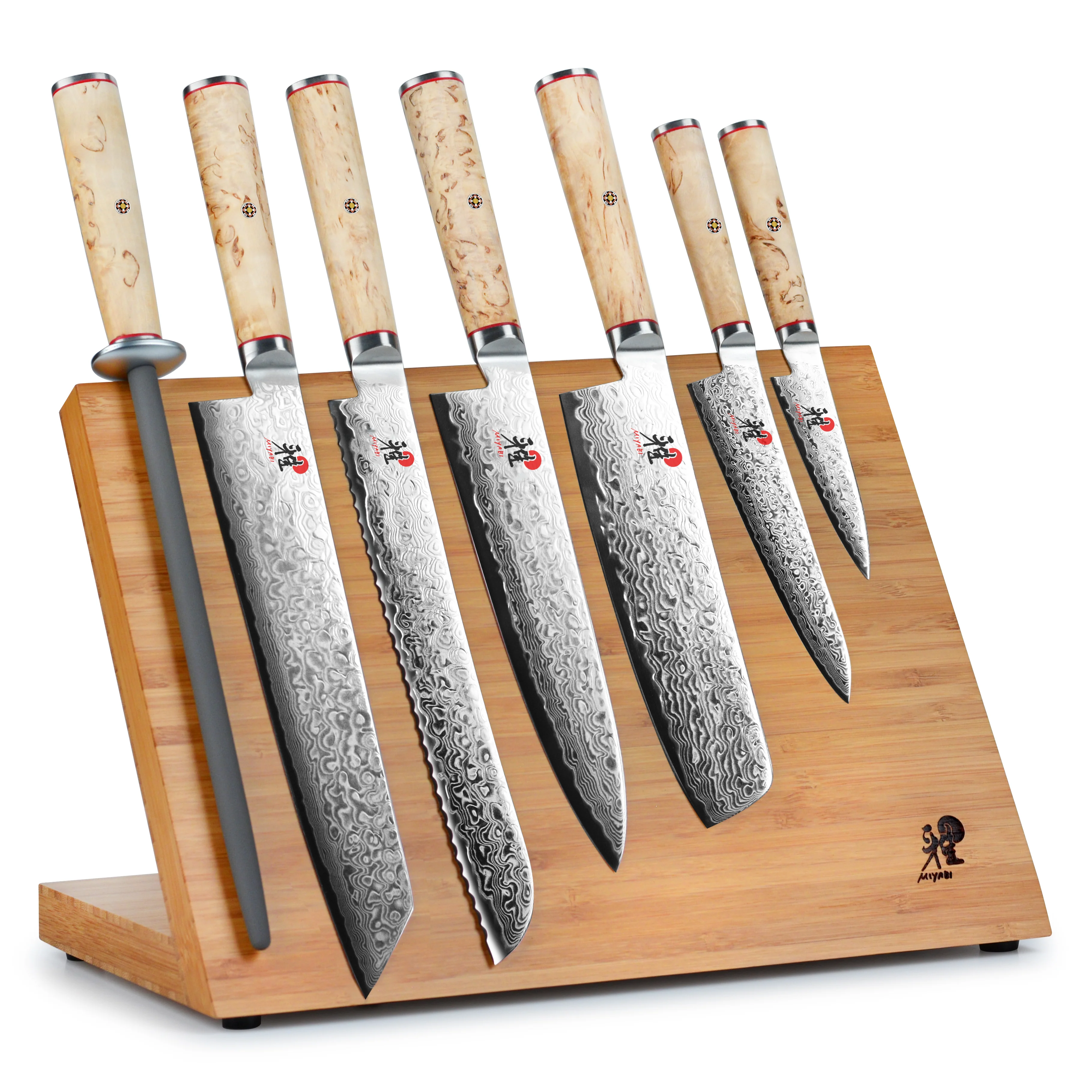 Miyabi Birchwood SG2 8 Piece Magnetic Easel Knife Set - Image 13