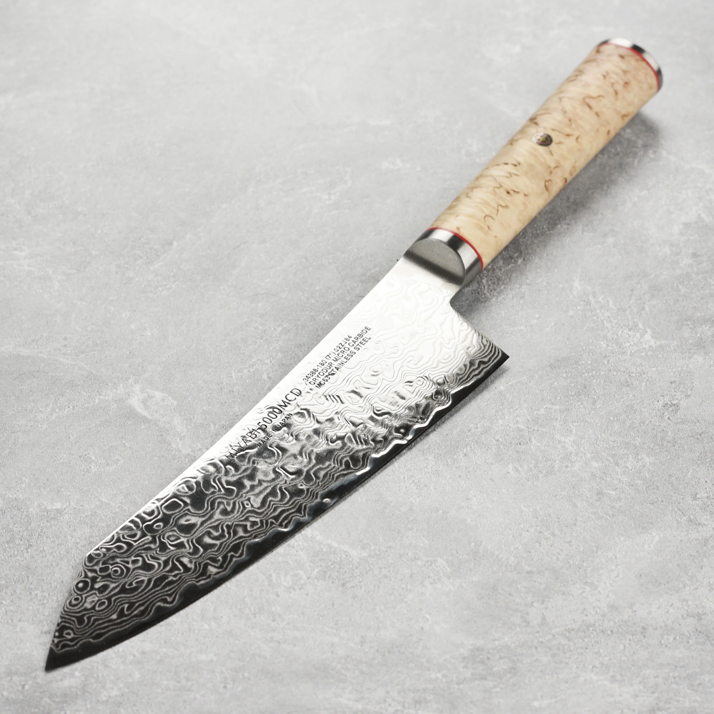 Miyabi Birchwood SG2 7" Rocking Santoku Knife - Image 6
