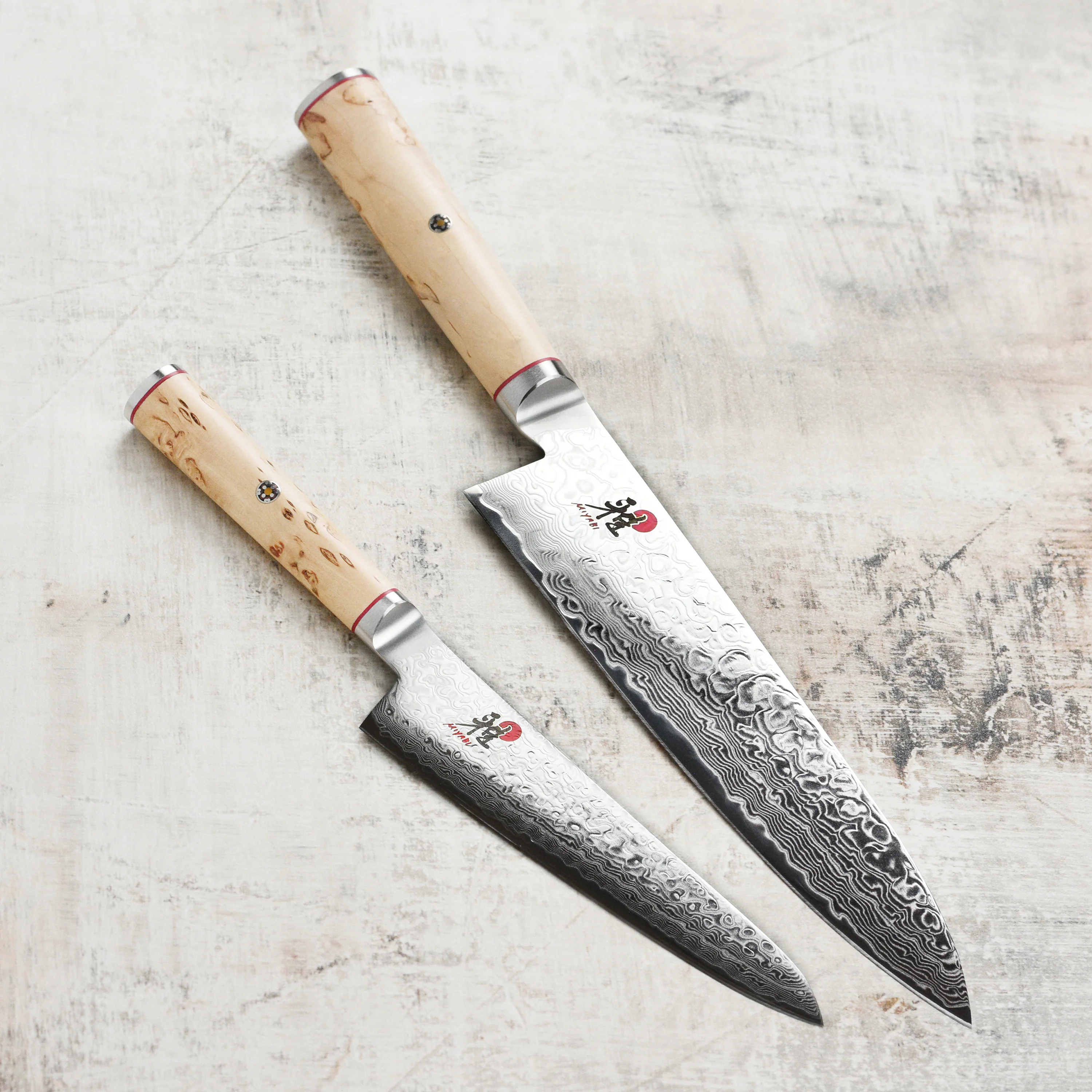 Miyabi Birchwood SG2 3 Piece Magnetic Knife Stand Set - Image 7
