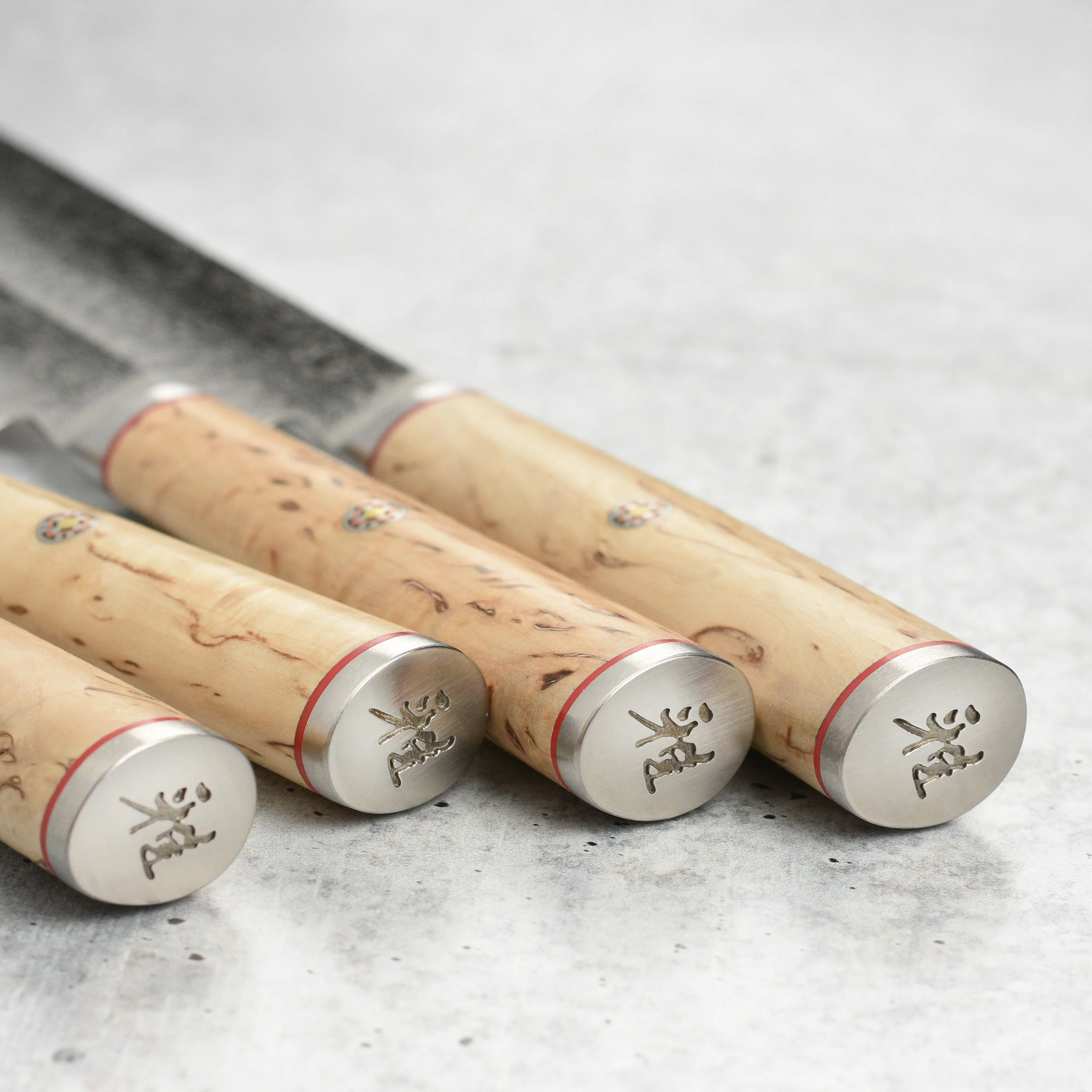 Miyabi Birchwood SG2 4 Piece Steak Knife Set with Bamboo Case - Image 5